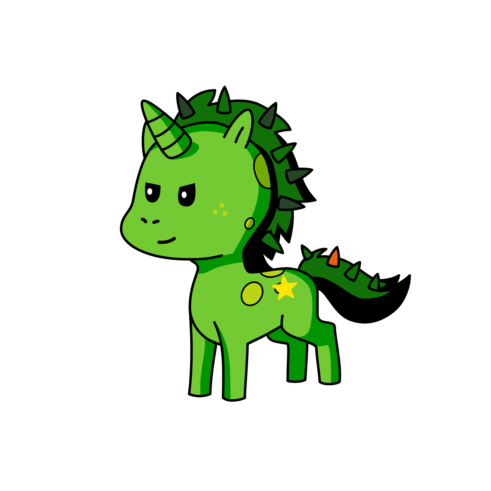 spike, the unicorn