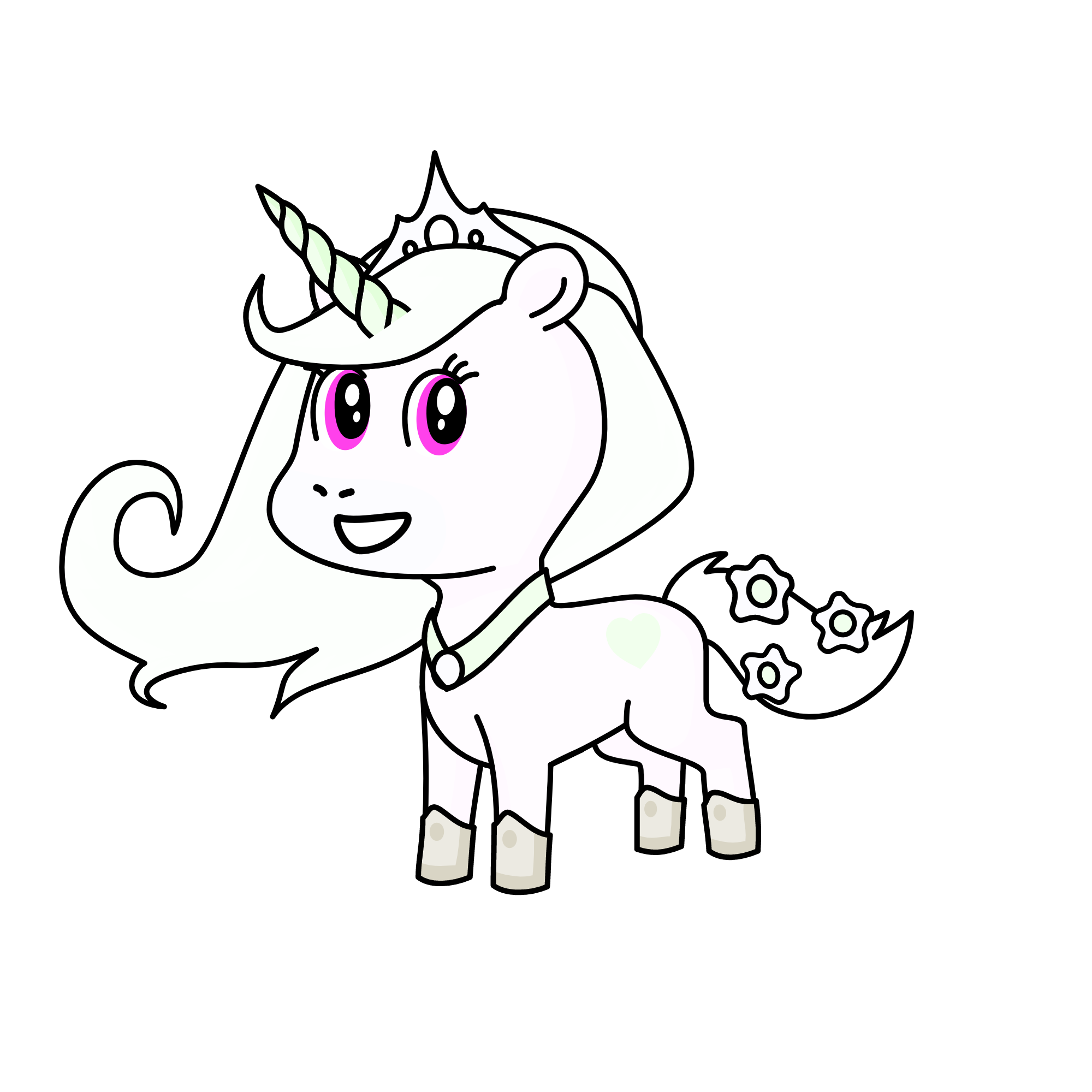 snow, the unicorn