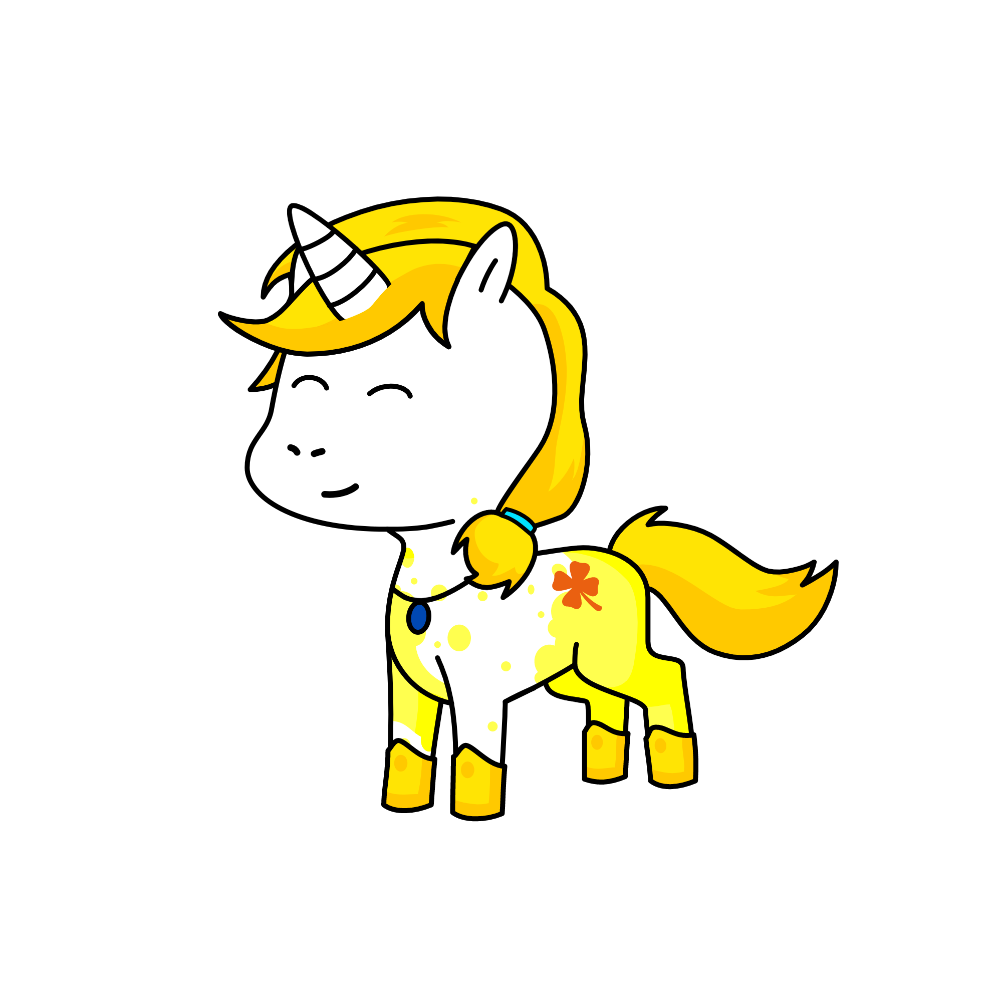 Dasiy, the unicorn