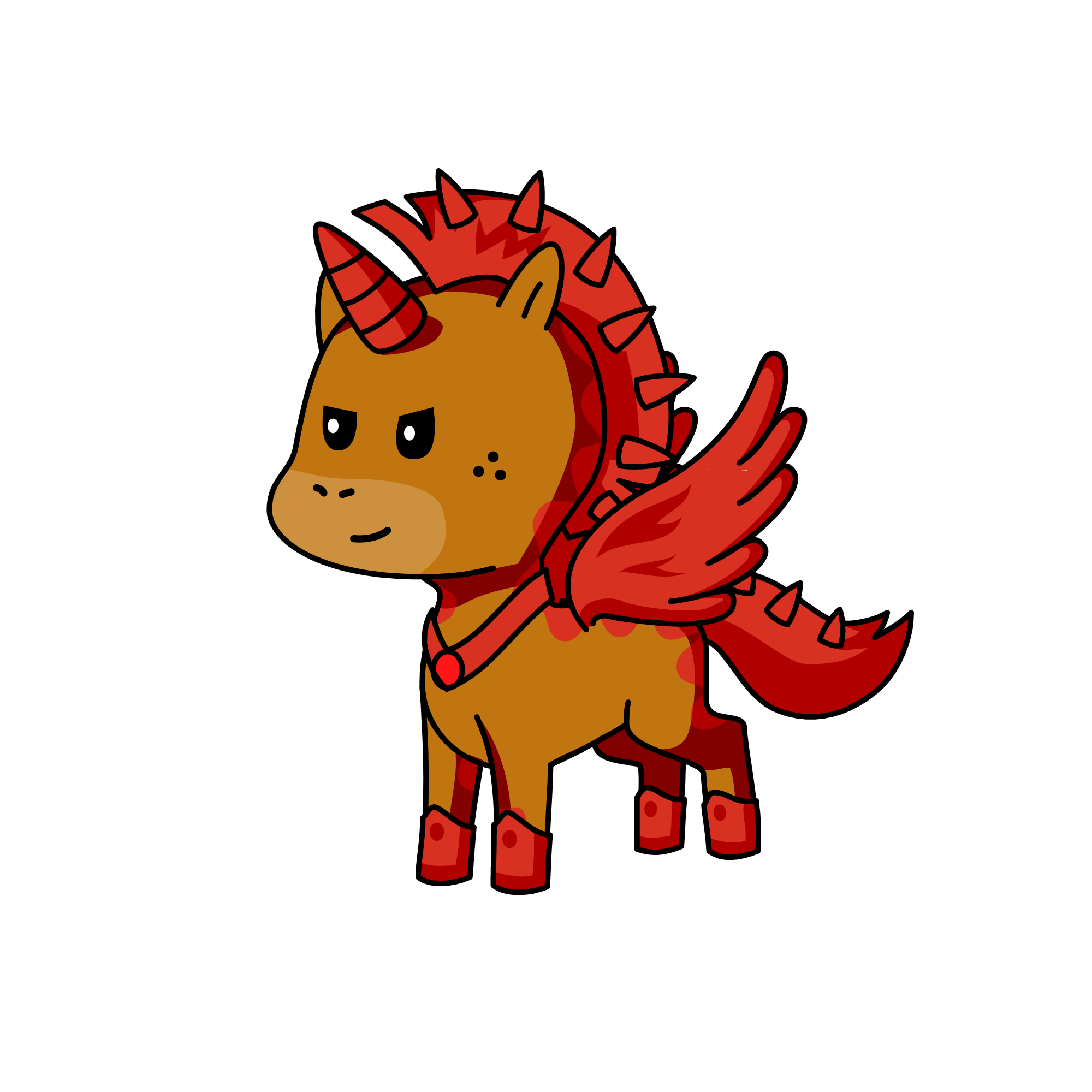 evil stepsister of apple jack, the unicorn