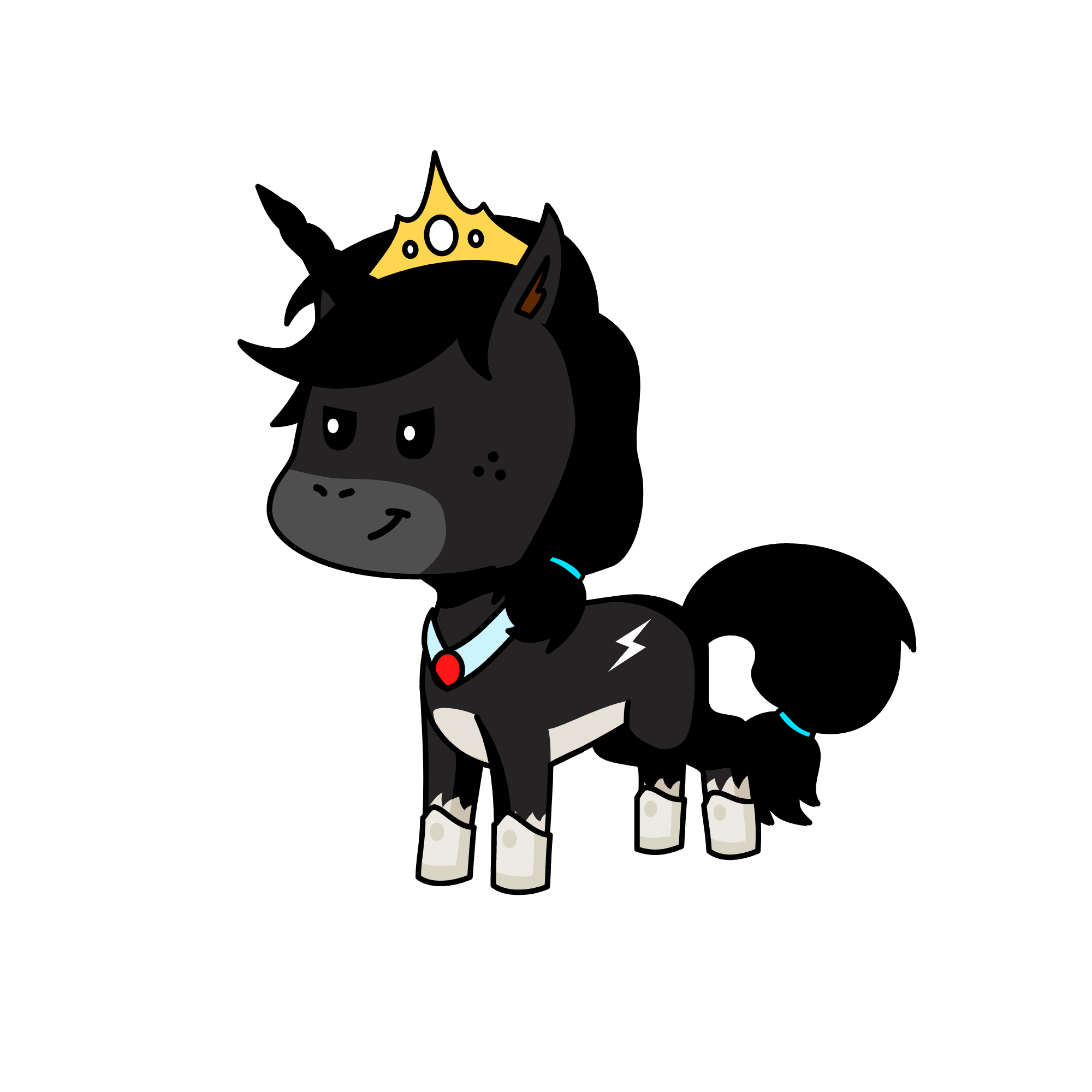 evil stepsister of nighty, the unicorn