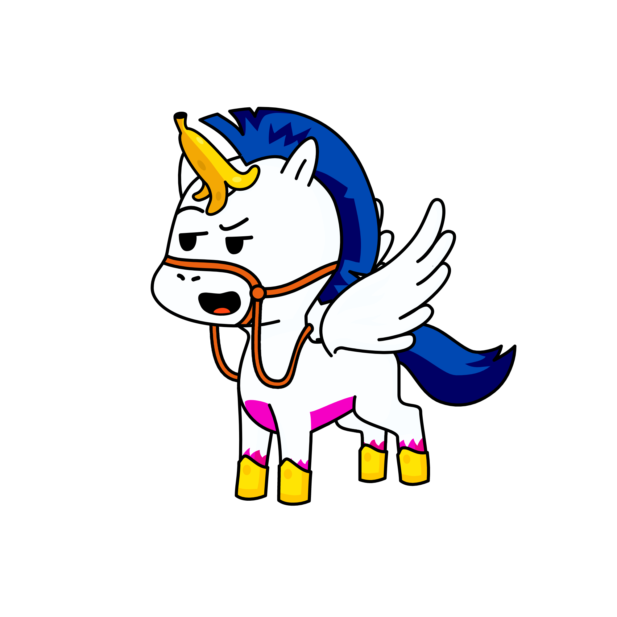 if you want to know the name like plz, the unicorn