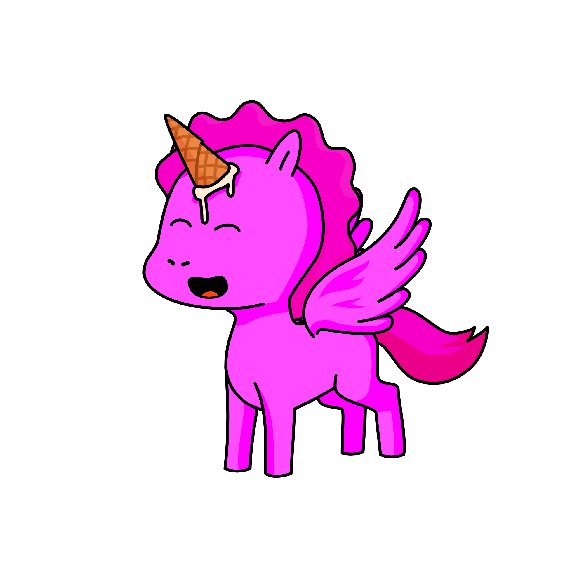 Pinkie pie accident horn and wings from twilight's spell, the unicorn