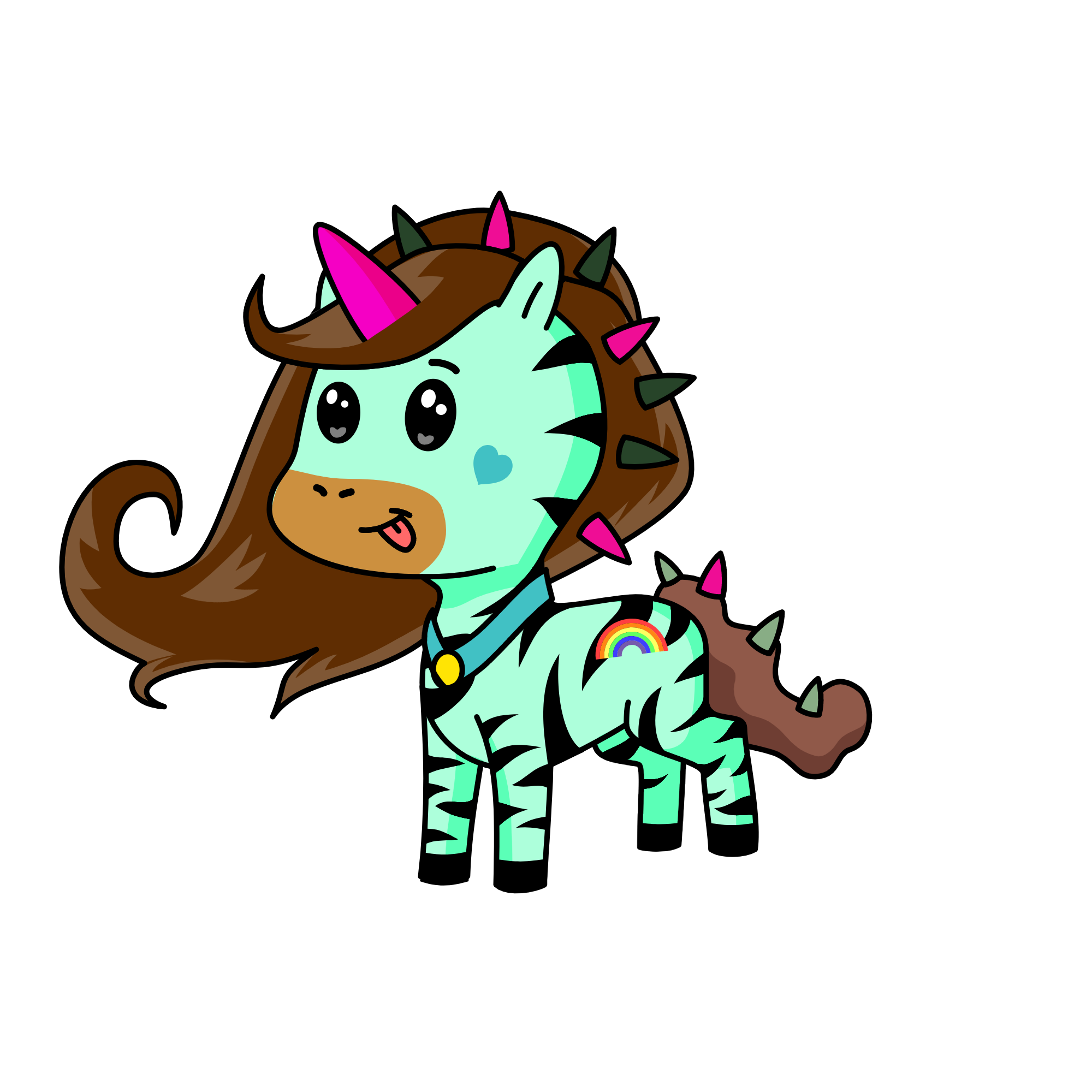 mint, the unicorn