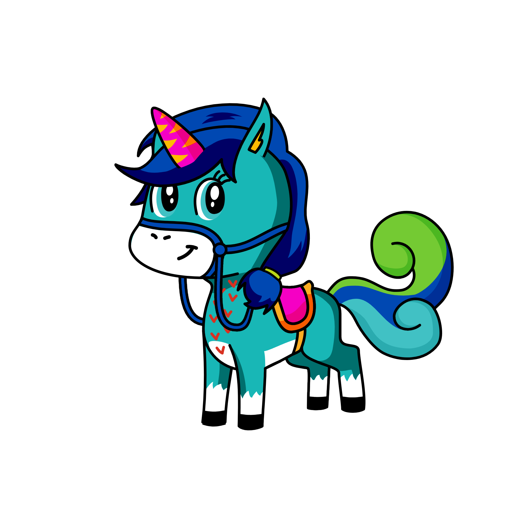 LALİNA, the unicorn