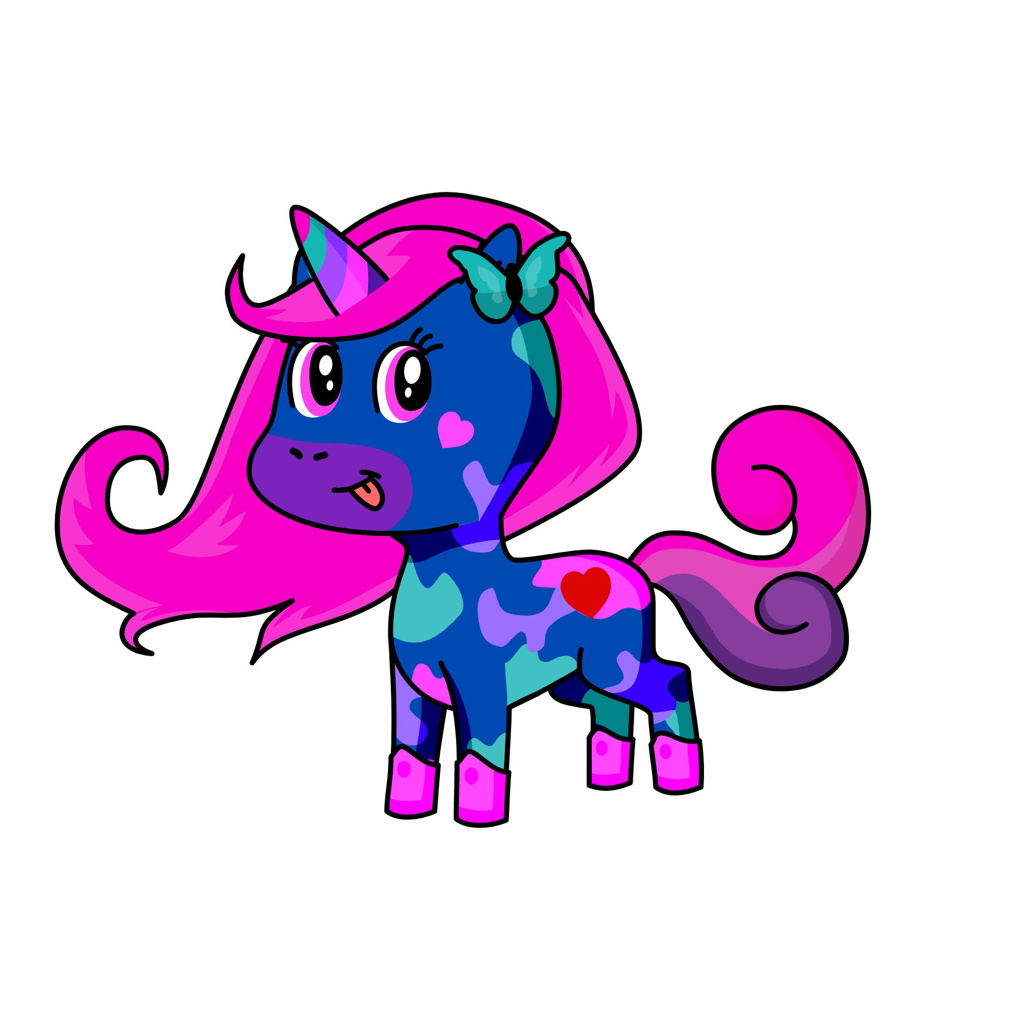 Nicole, the unicorn
