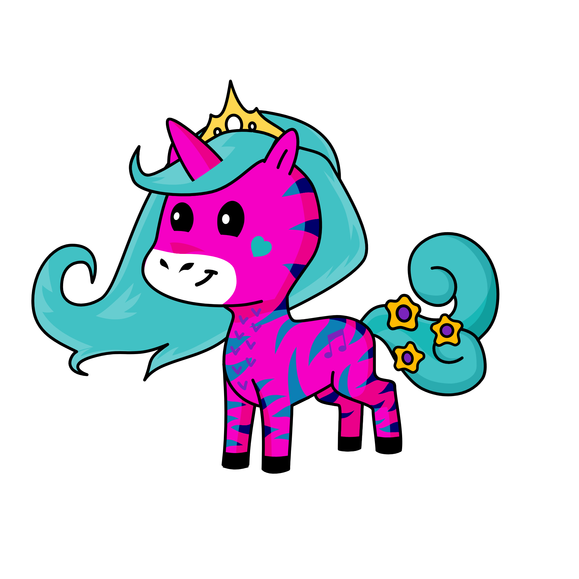 Pikie Girl, the unicorn