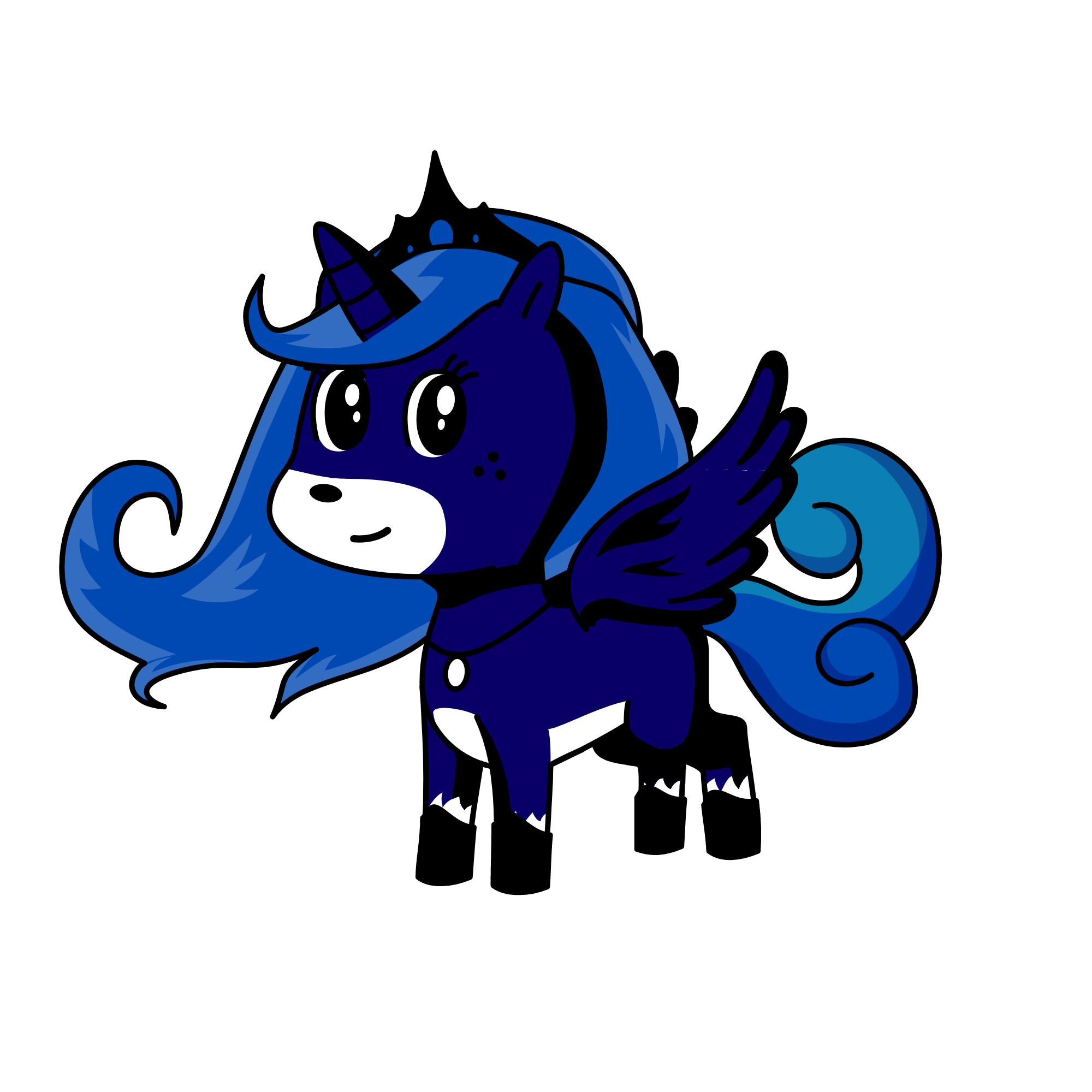 luna, the unicorn