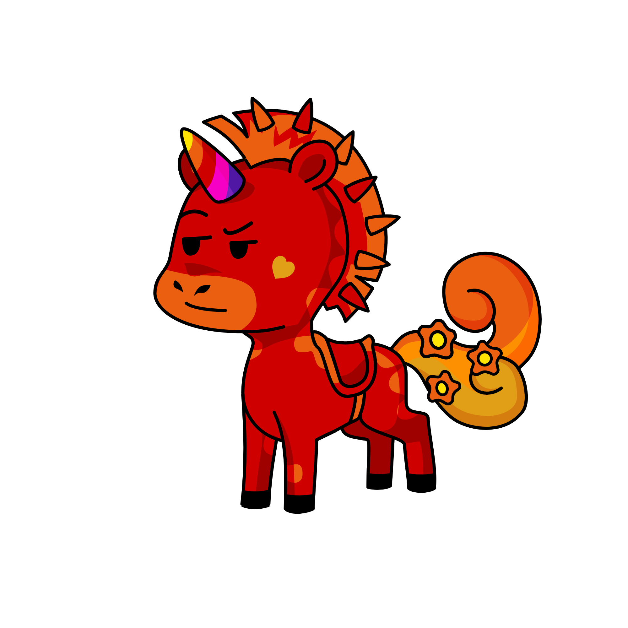 Flash, the unicorn