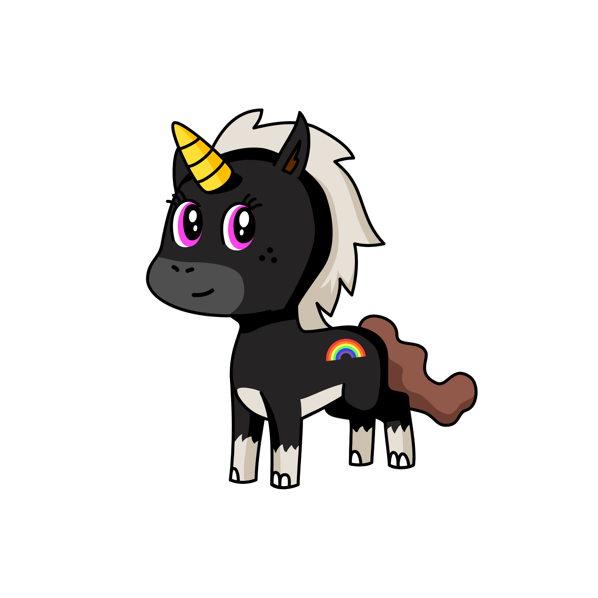L, the unicorn