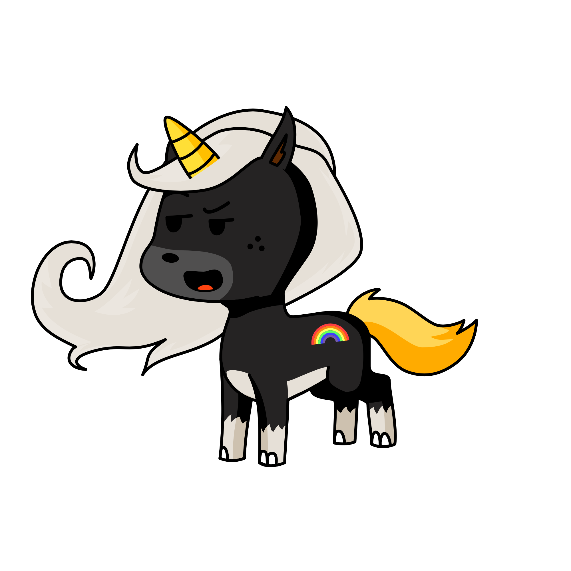 Betsi, the unicorn