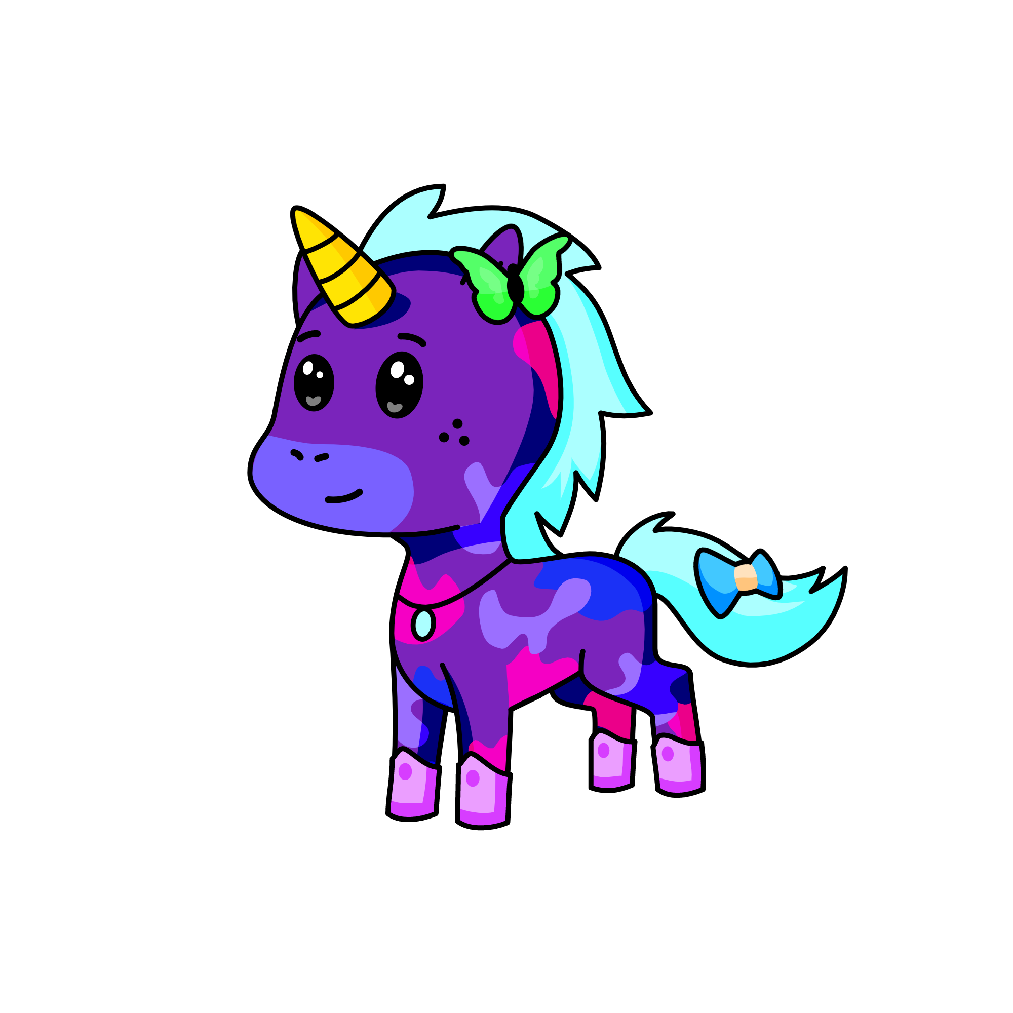 doodle, the unicorn