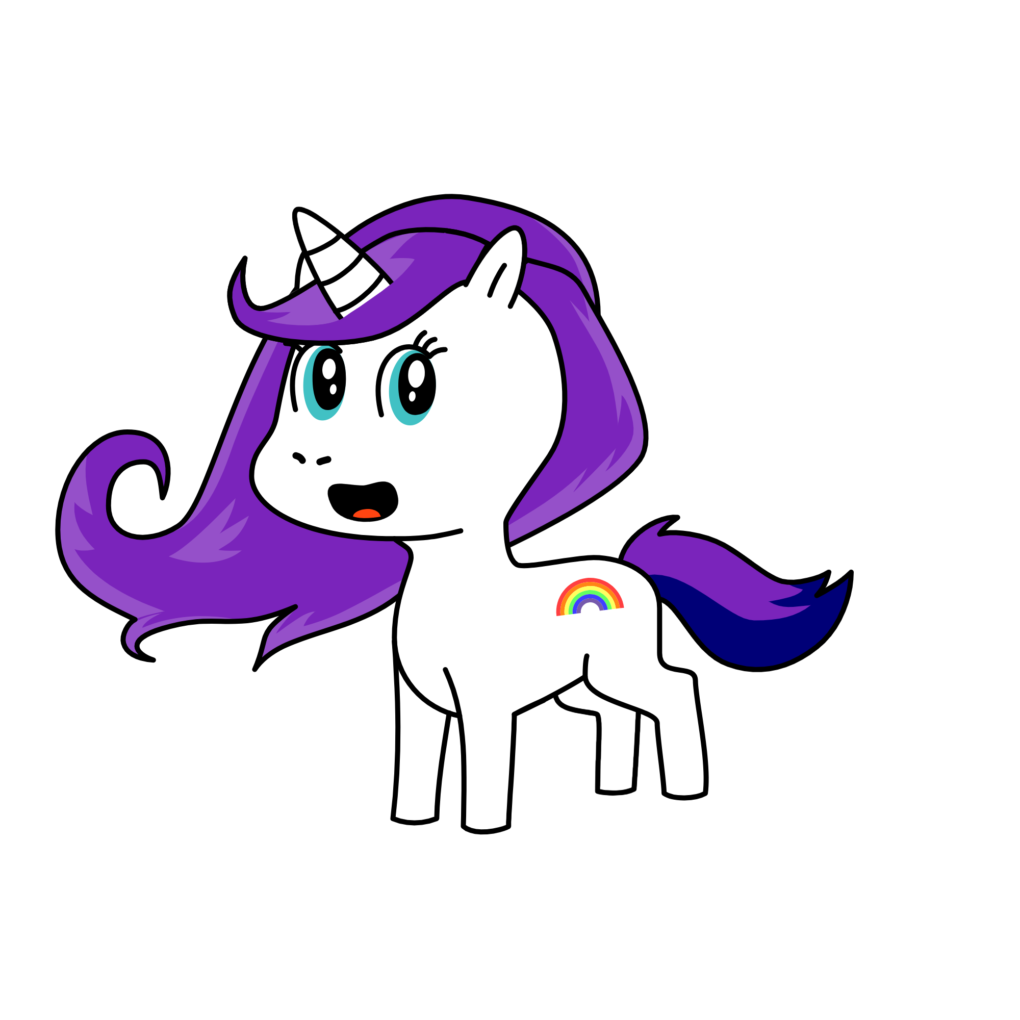 Rarity, the unicorn