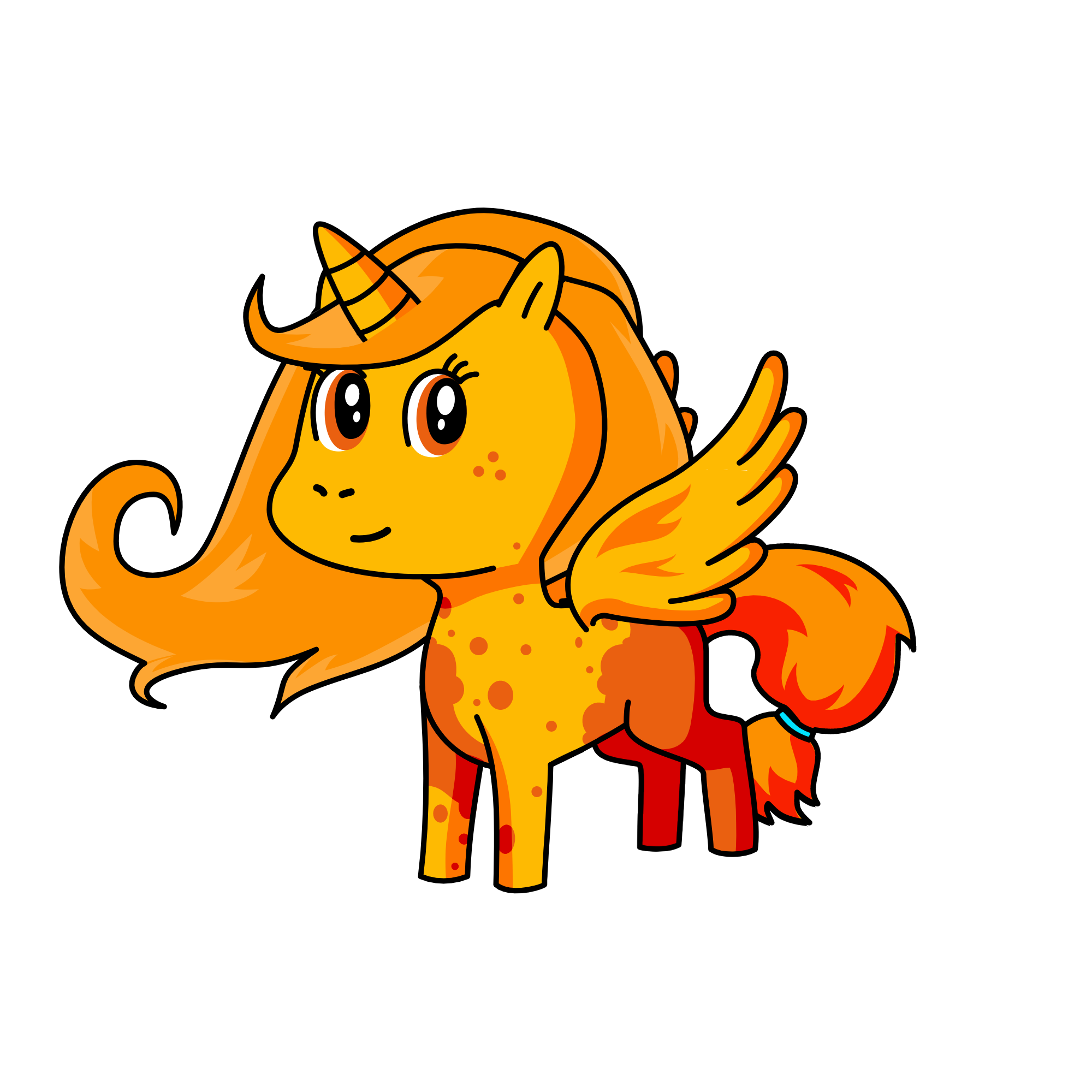Manderine, the unicorn