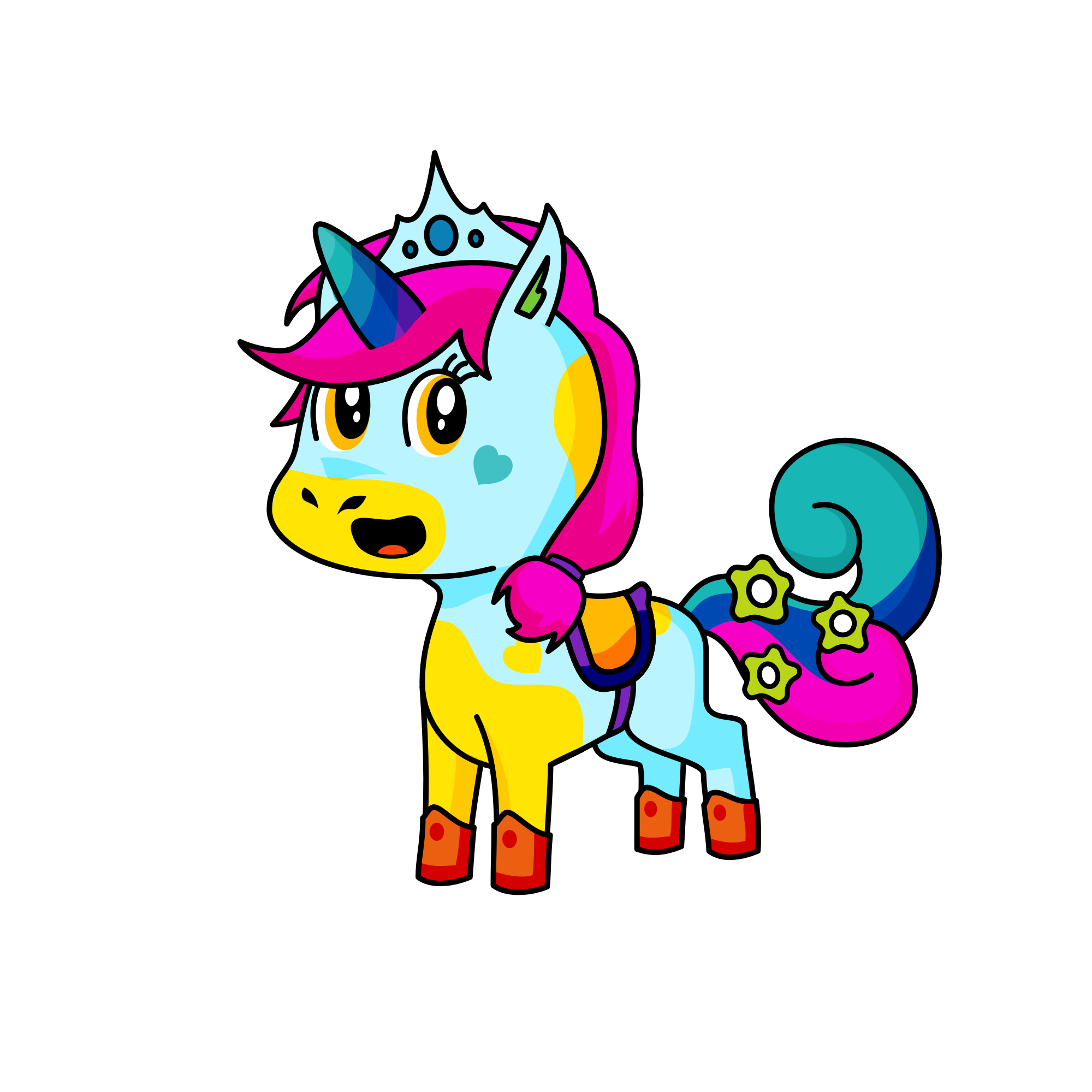 Cornelia, the unicorn