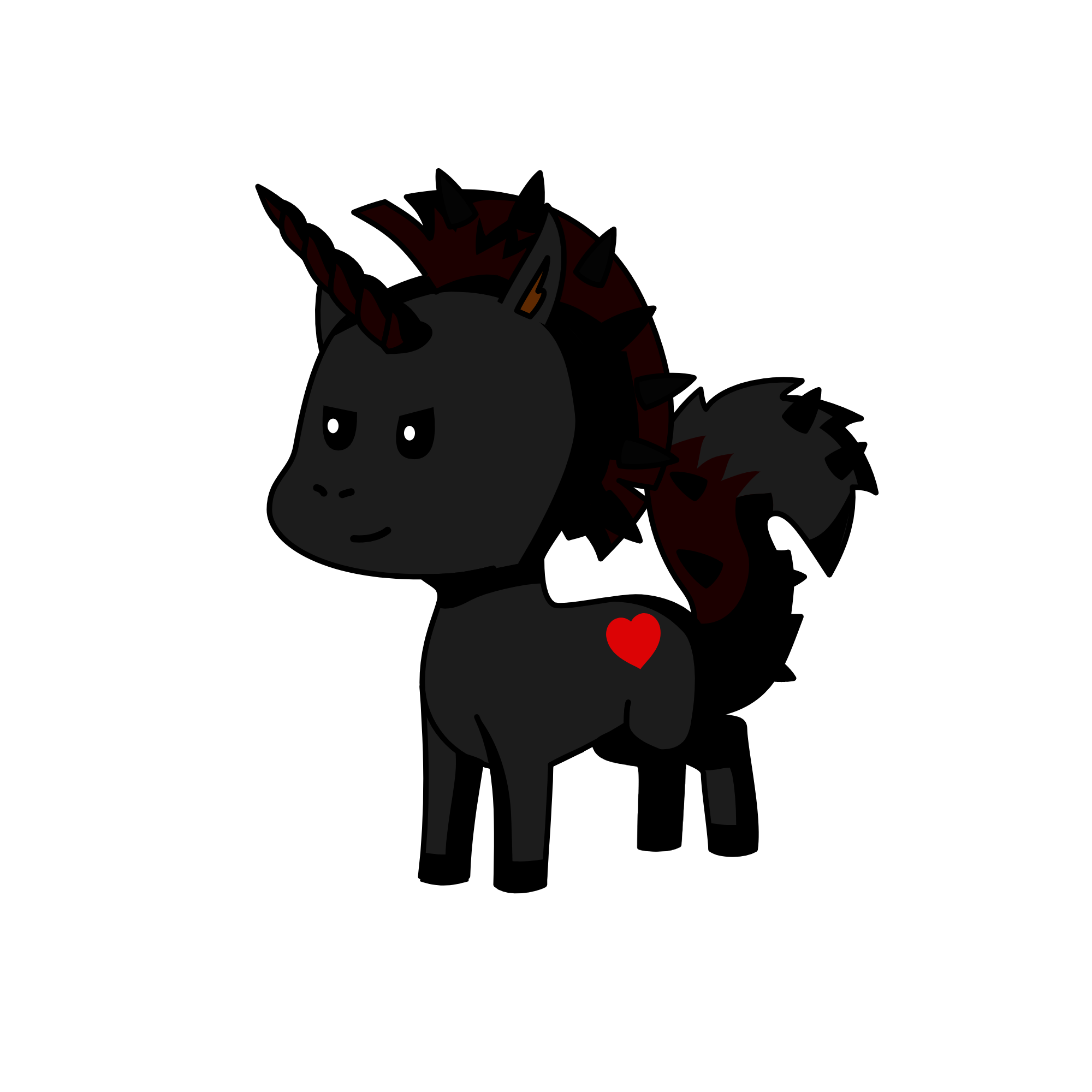 Romantic, the unicorn