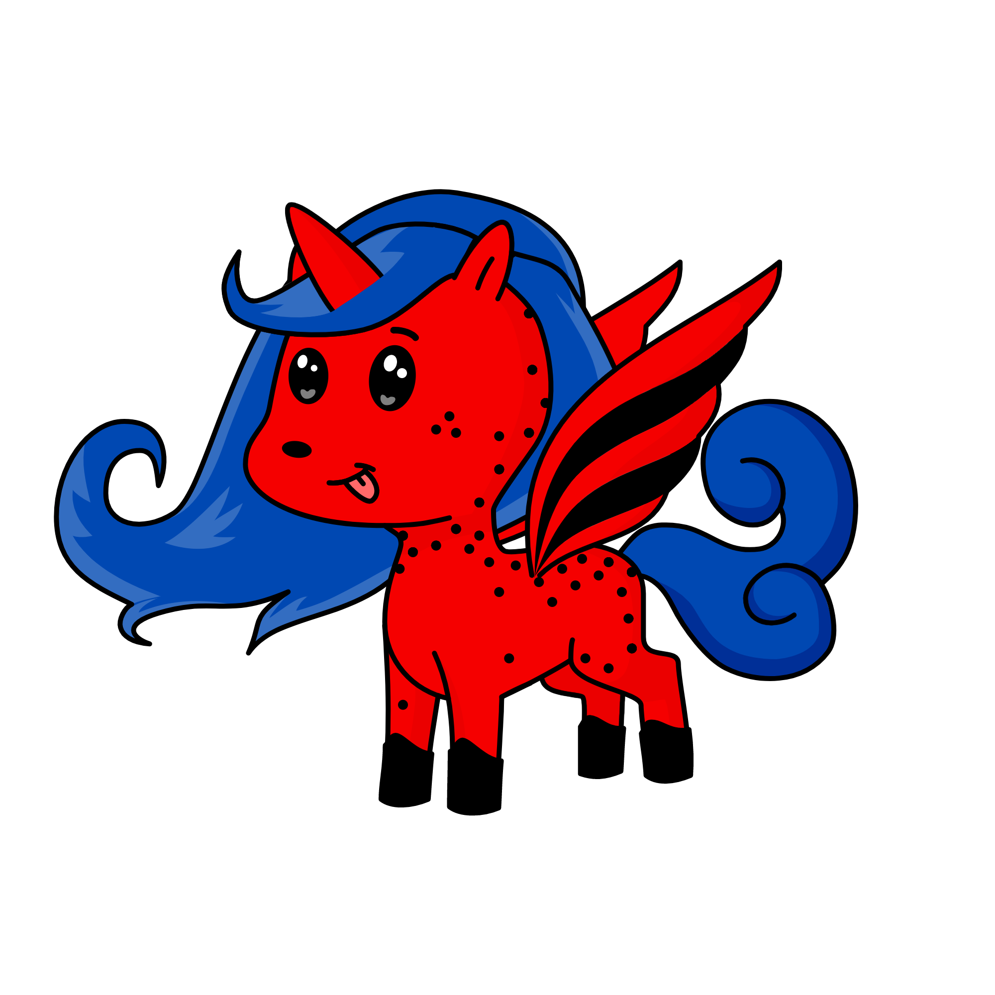 ladybug, the unicorn