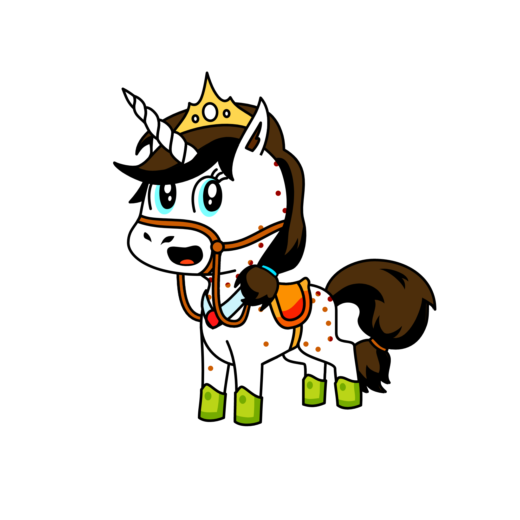 h, the unicorn