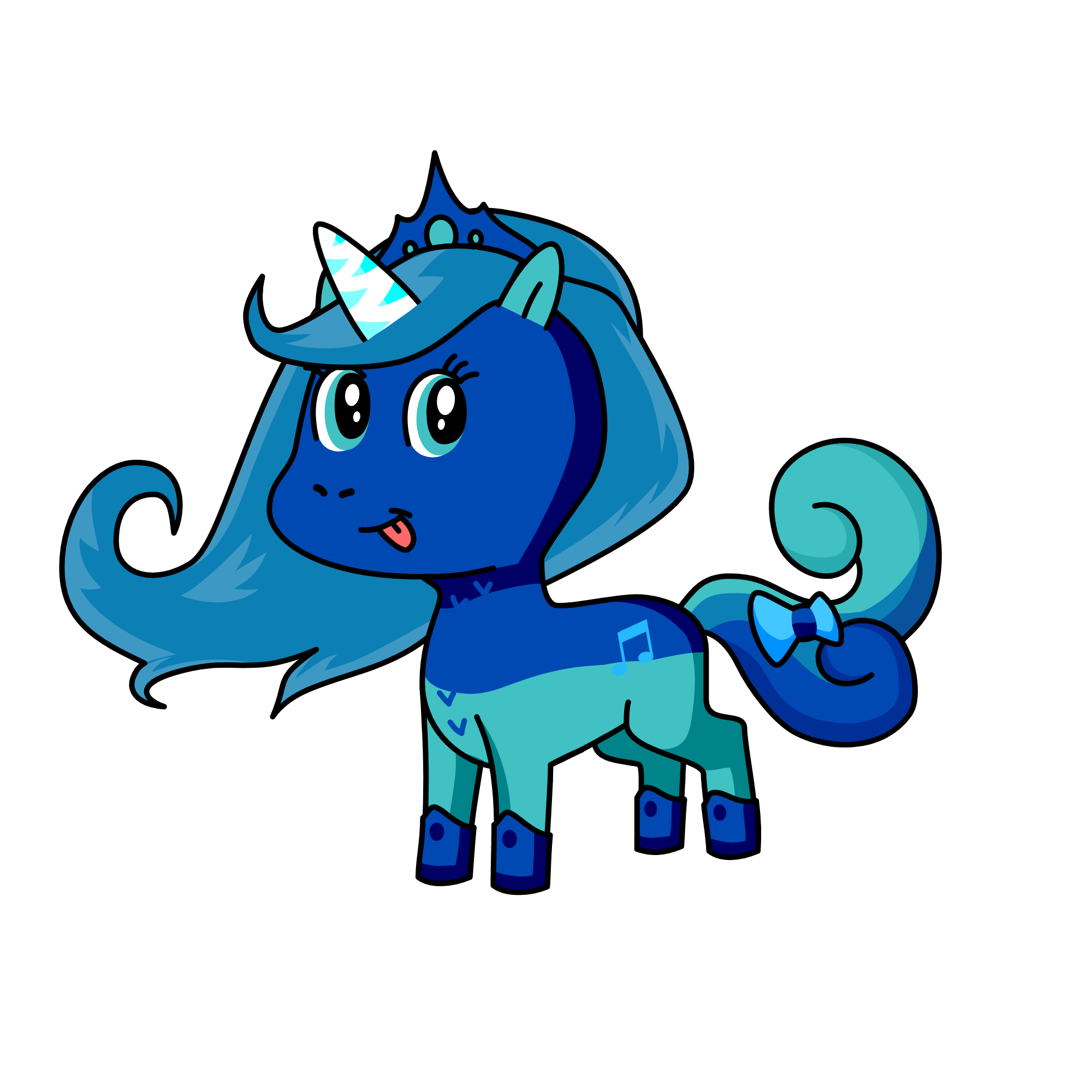 ice heart, the unicorn
