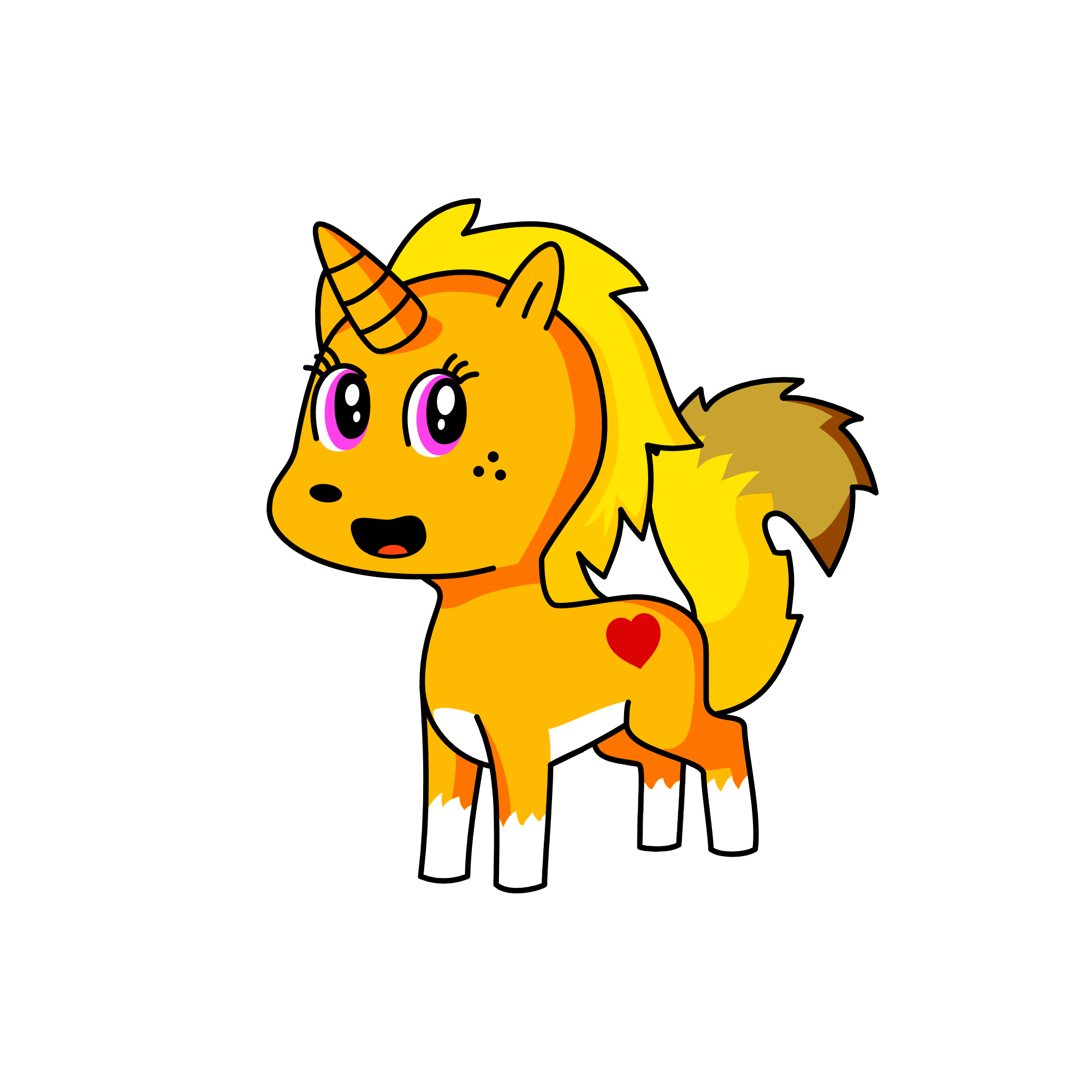 Pop him or hmmm of updates , the unicorn