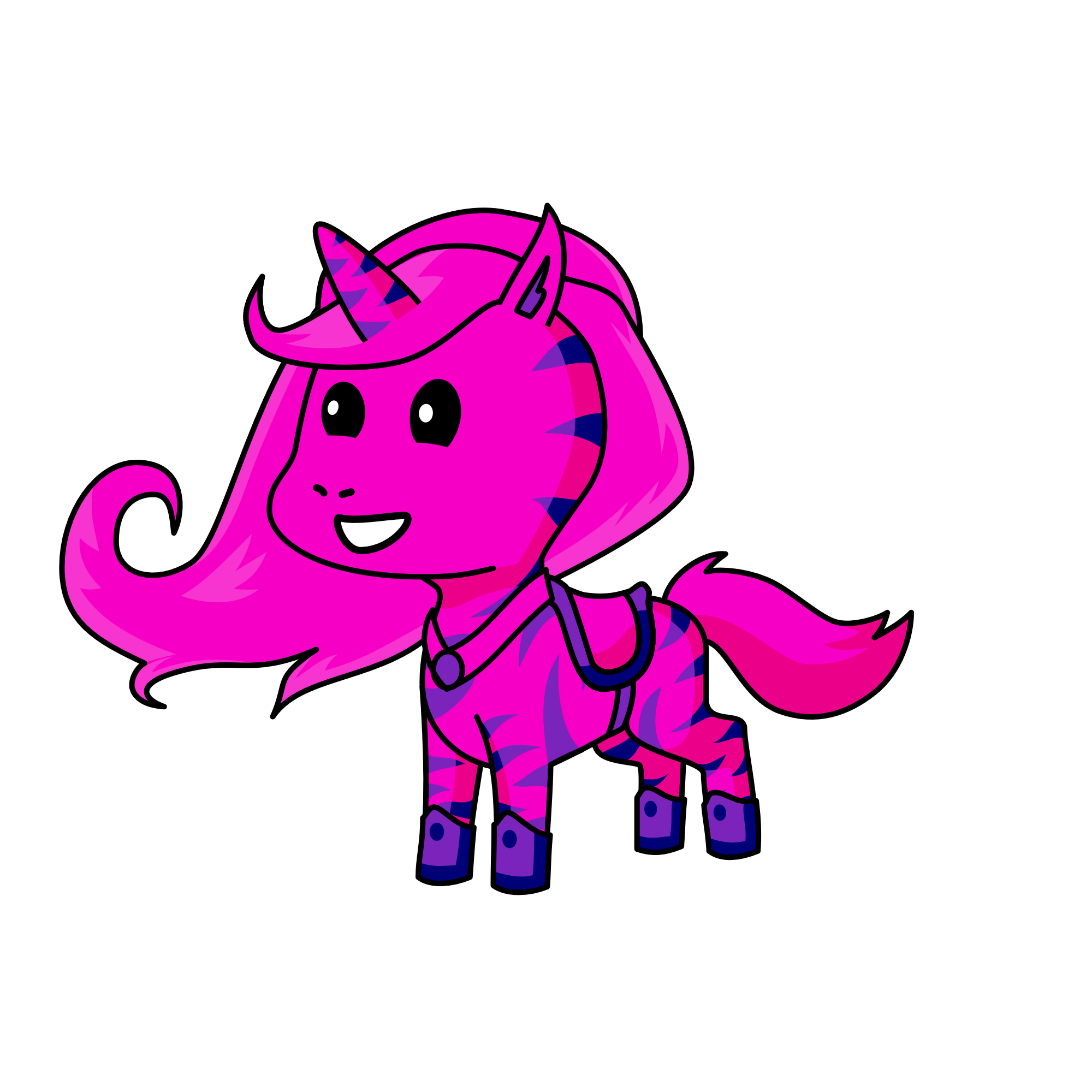 Sky, the unicorn