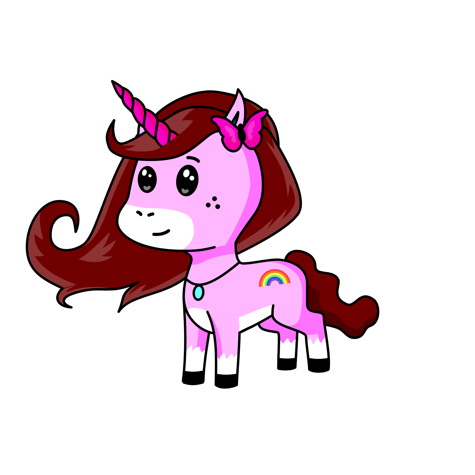 Sophia, the unicorn