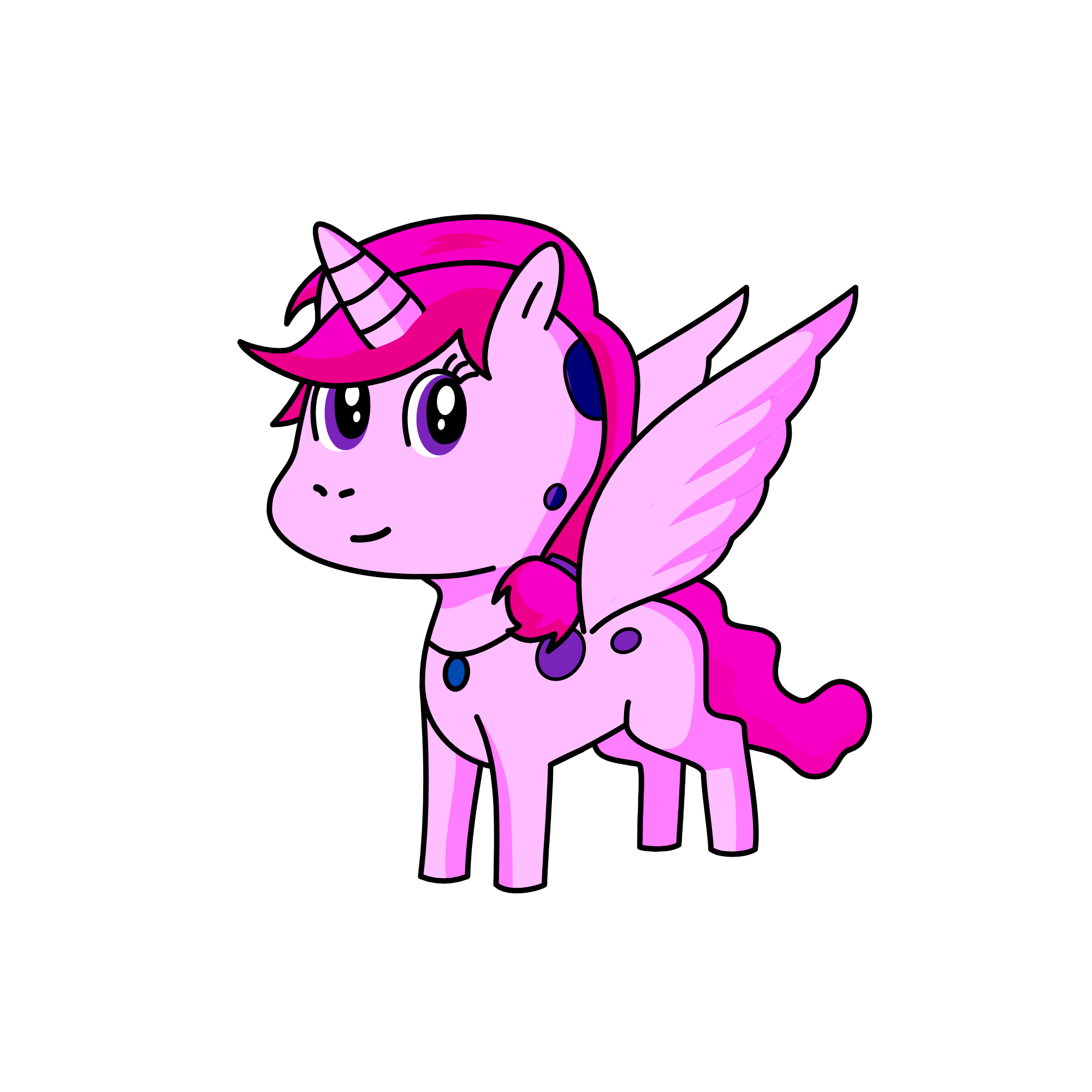 Lovely, the unicorn