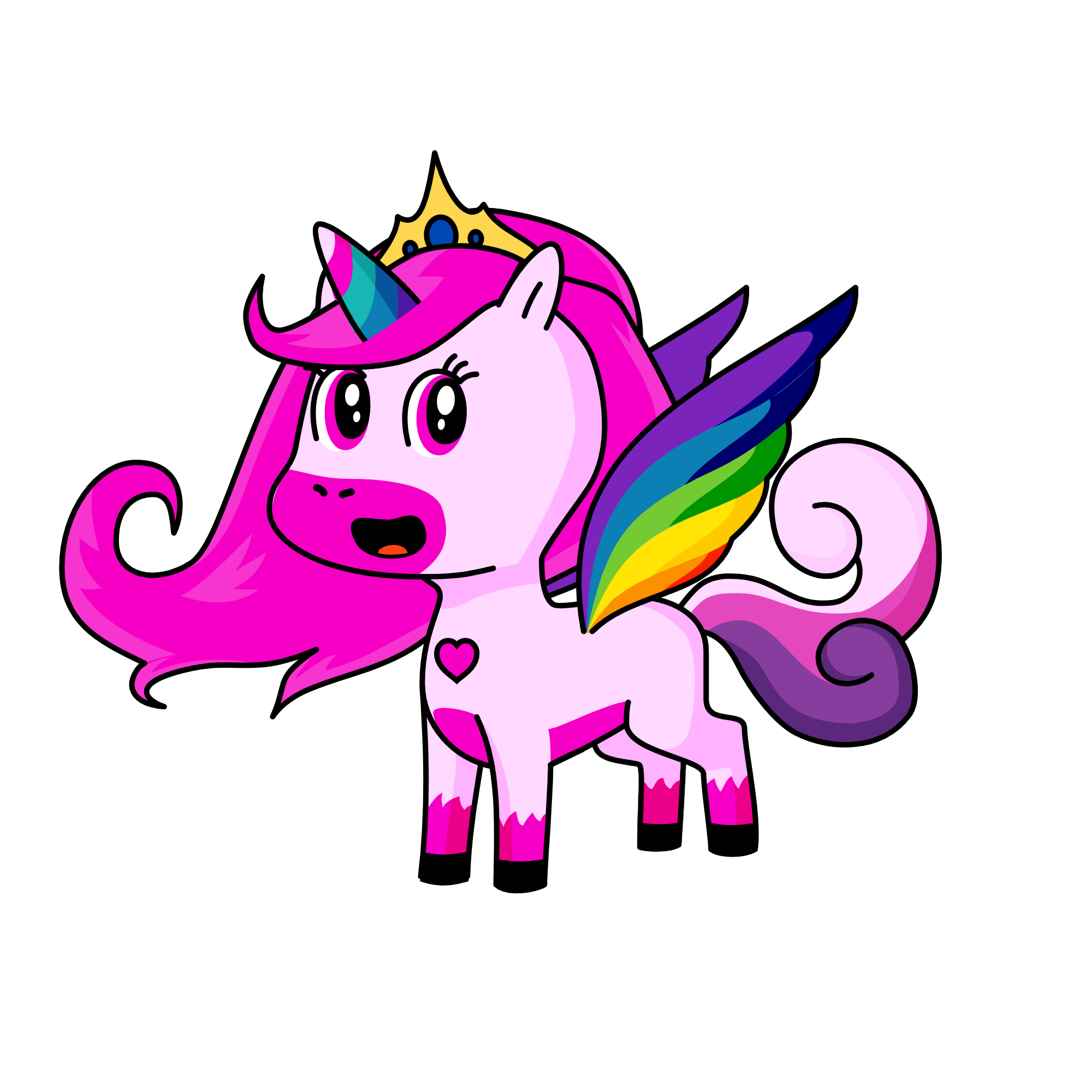 lala, the unicorn