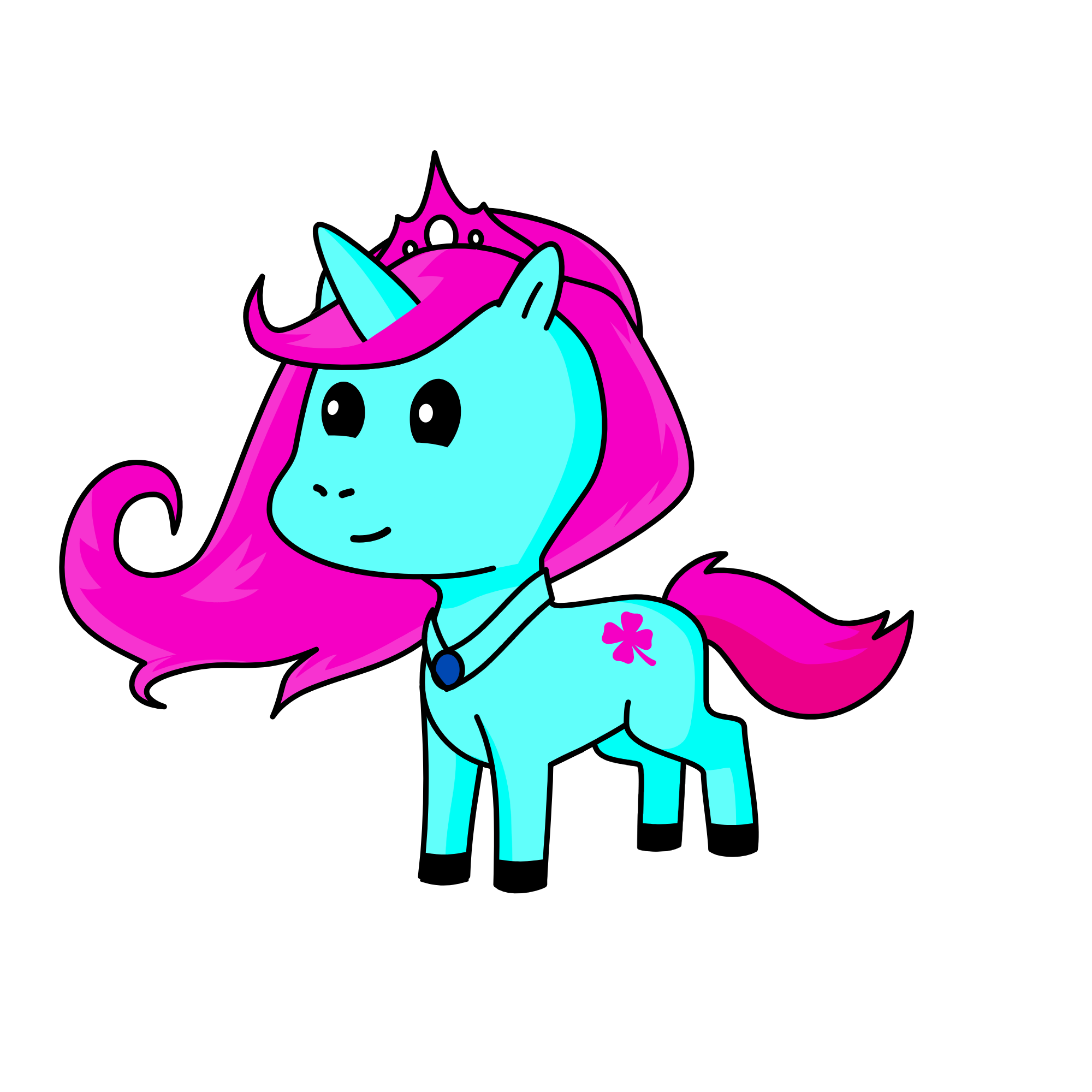blink, the unicorn