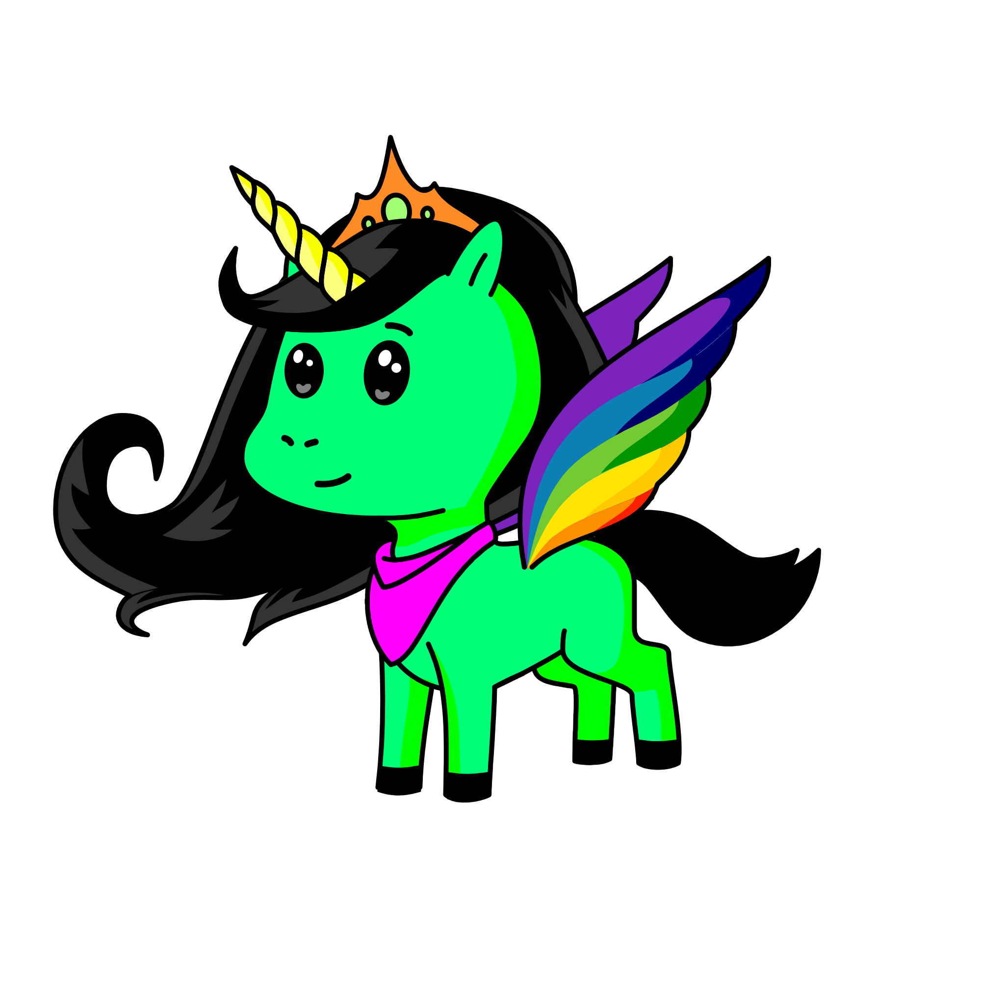 Axel, the unicorn