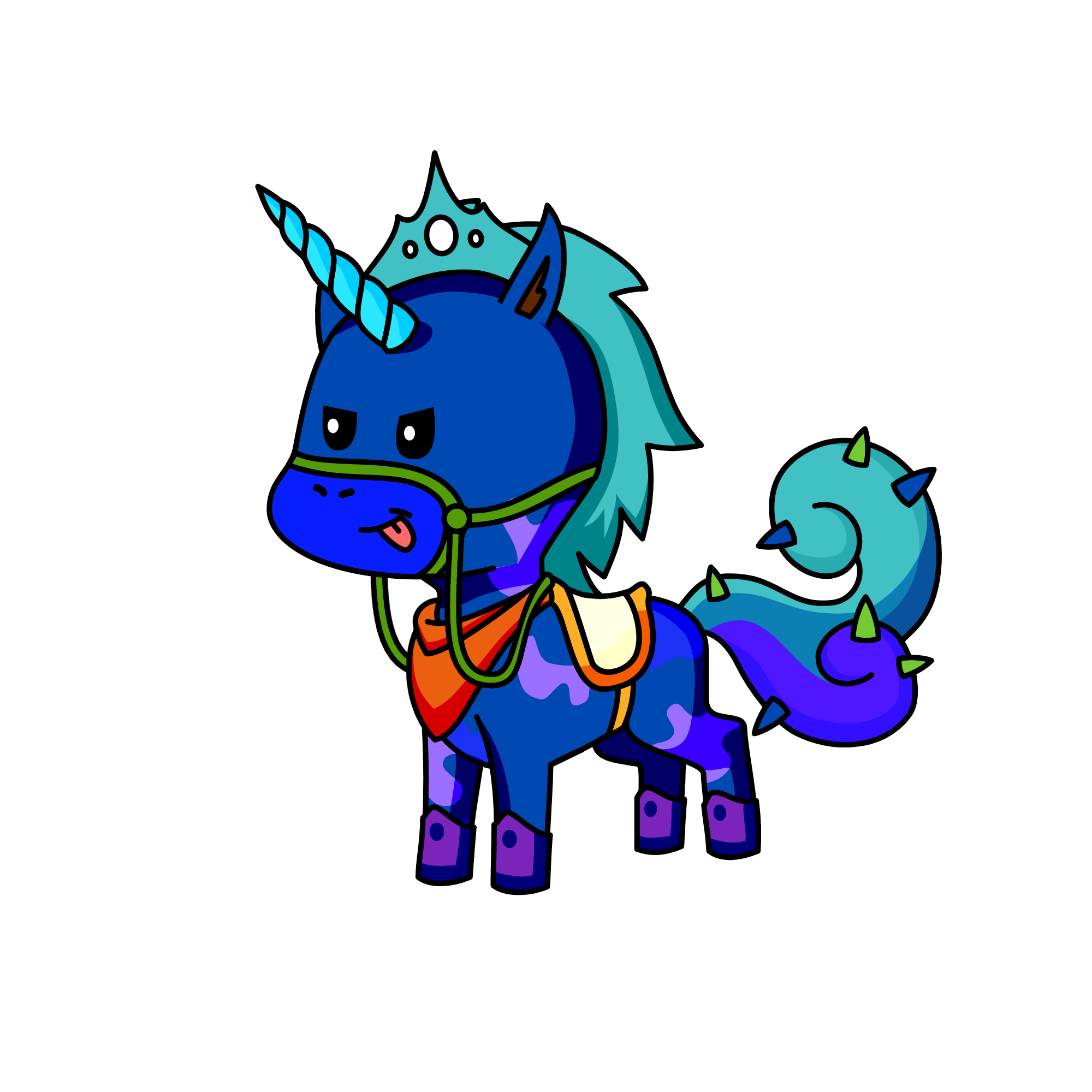 Destinied One, the unicorn