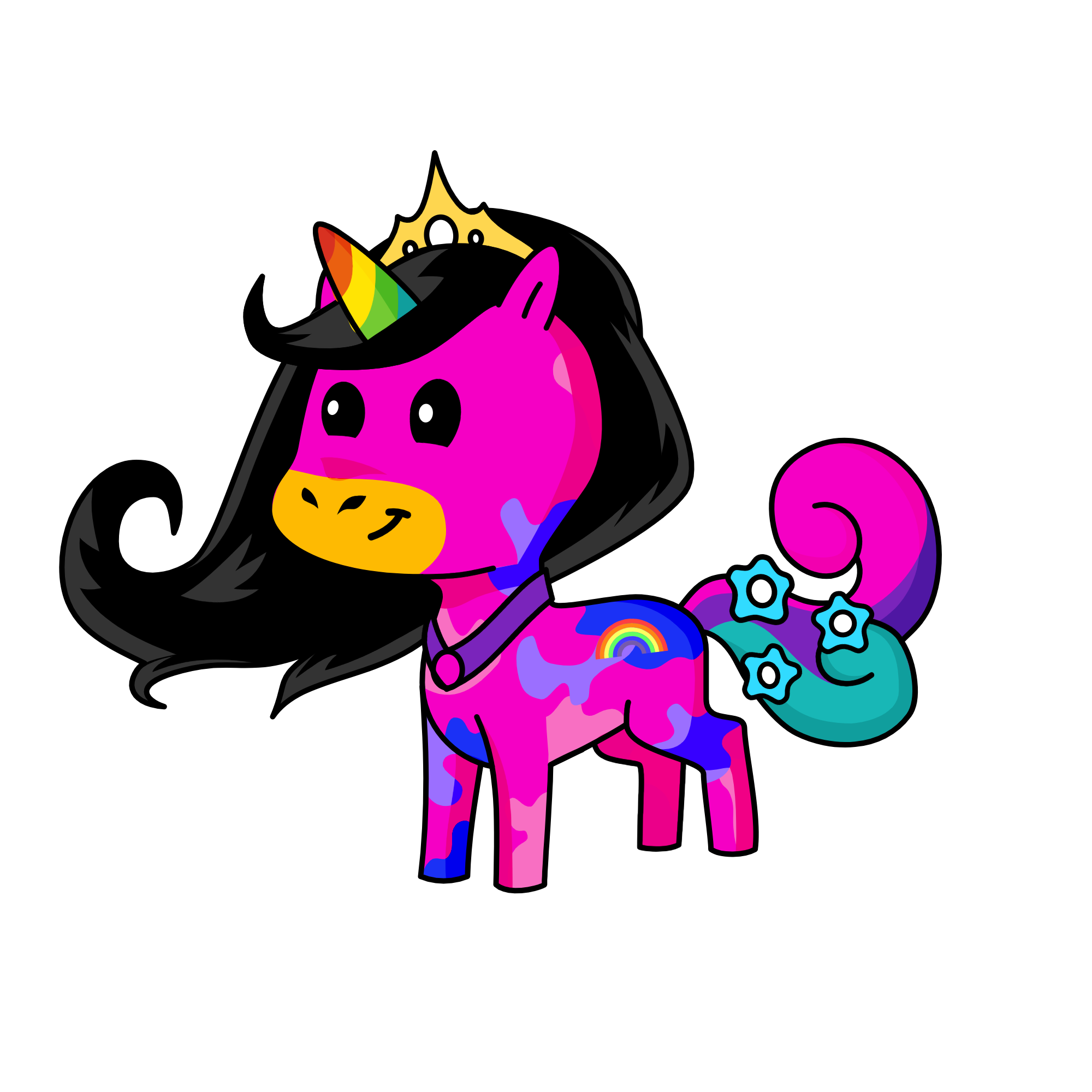 Snowcone, the unicorn