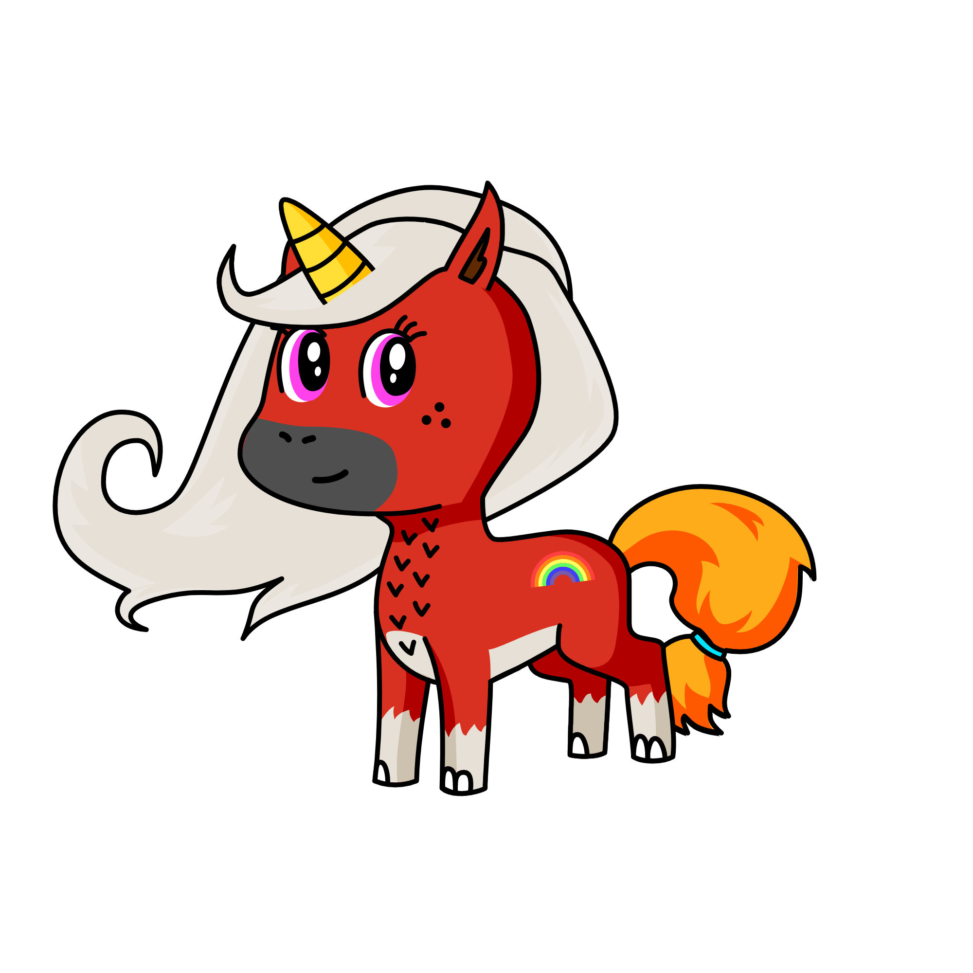f cb, the unicorn