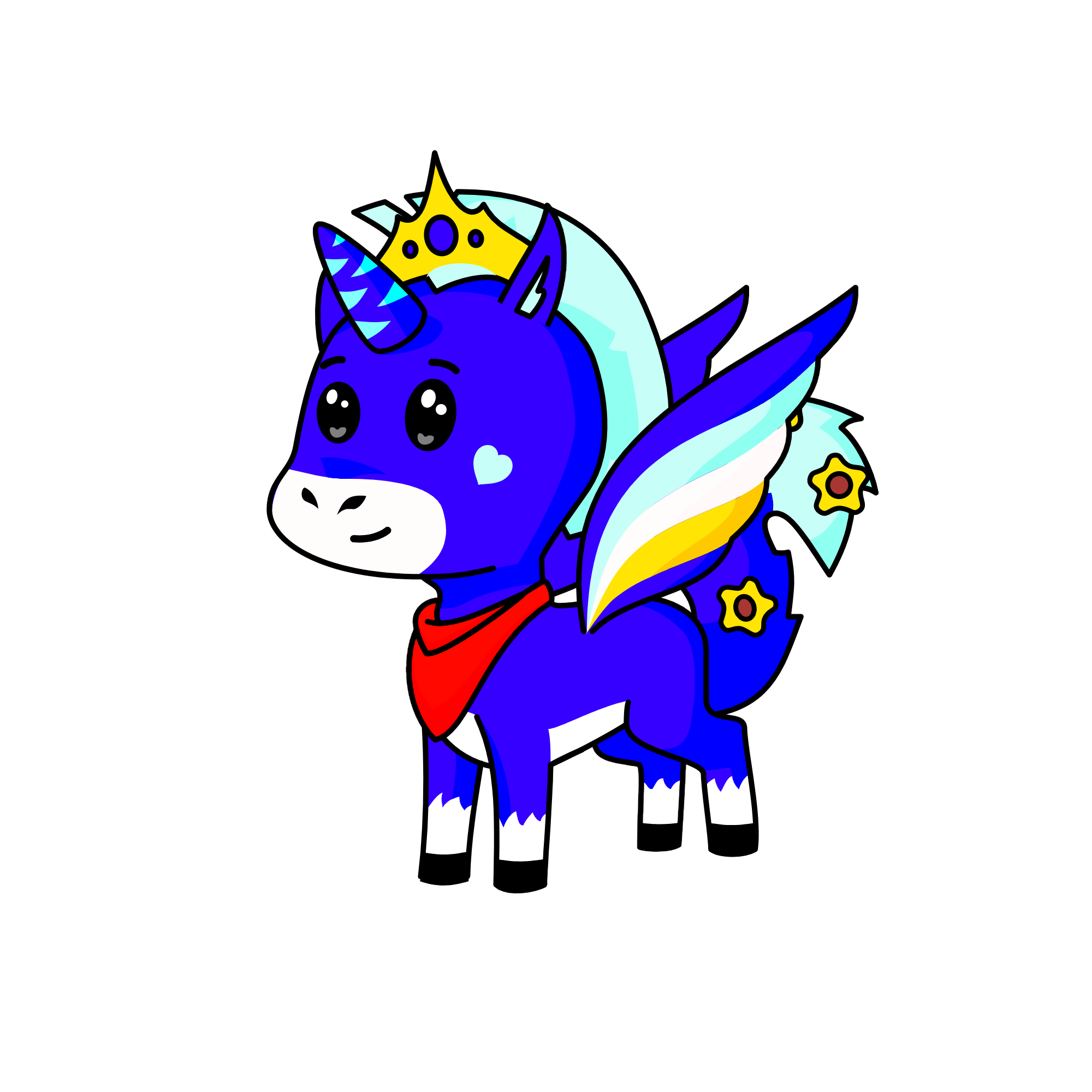 Prince Sega, the unicorn