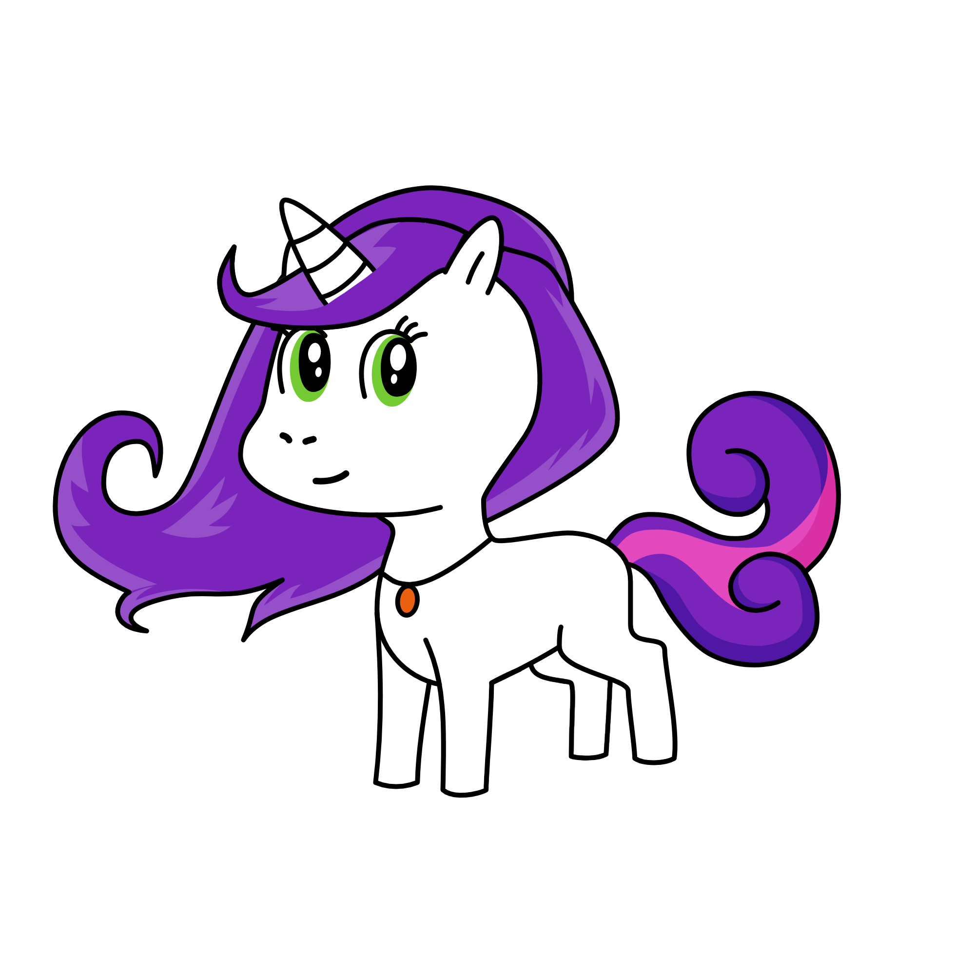Seitibelle, the unicorn