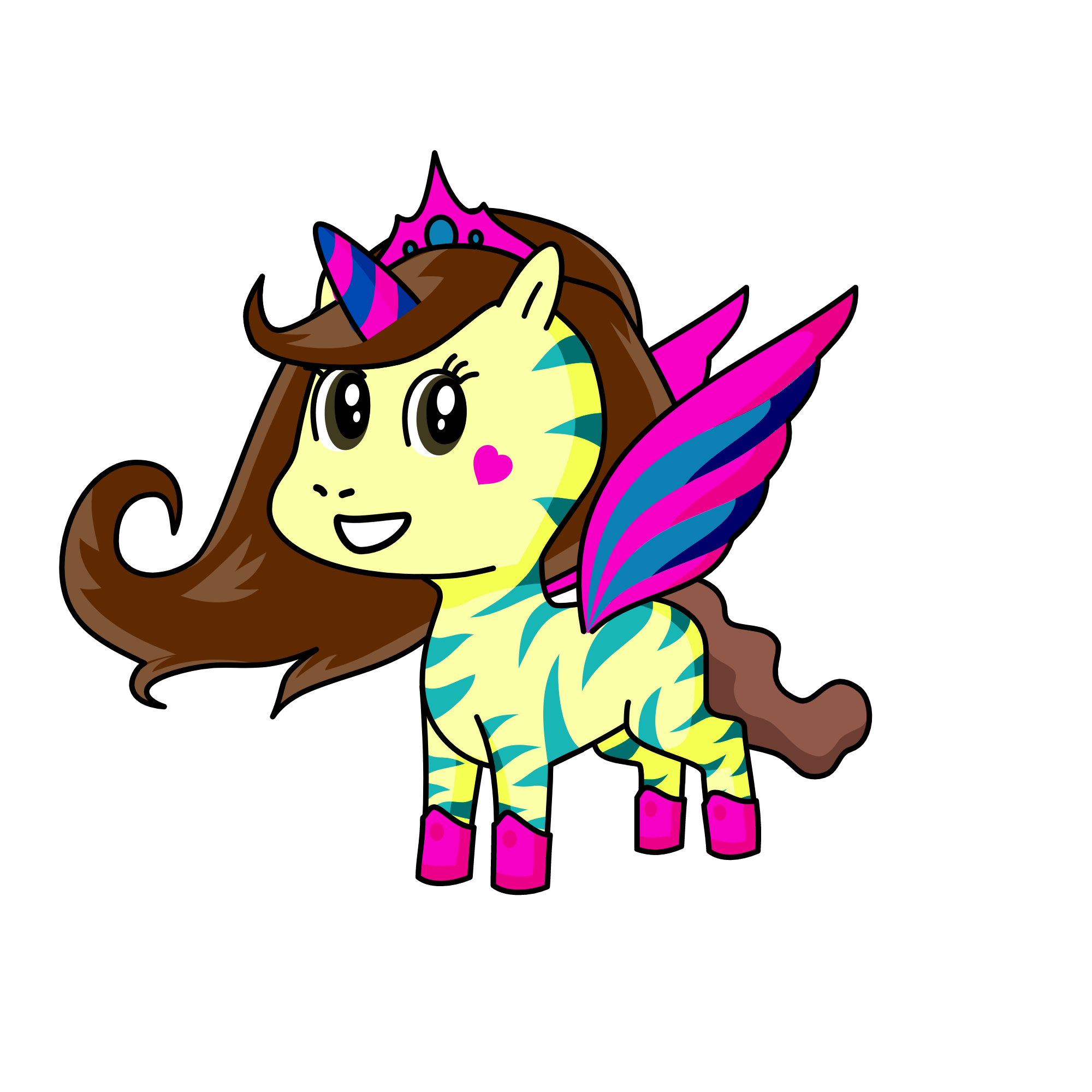 Emily, the unicorn