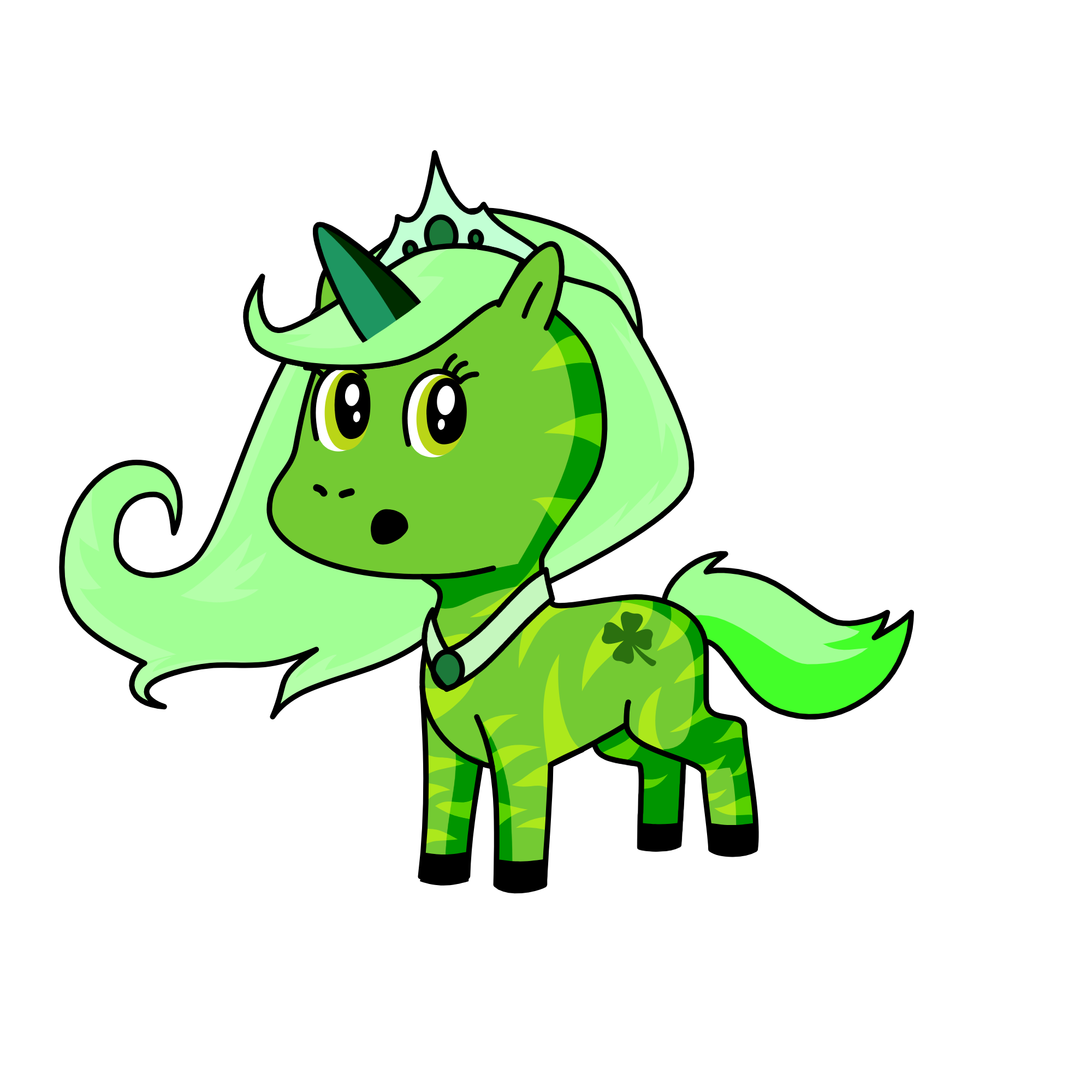 Princess Forestia, the unicorn