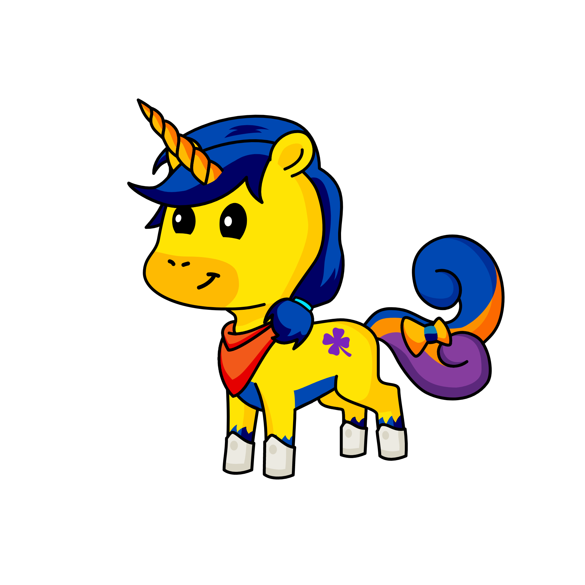 Diamantina, the unicorn