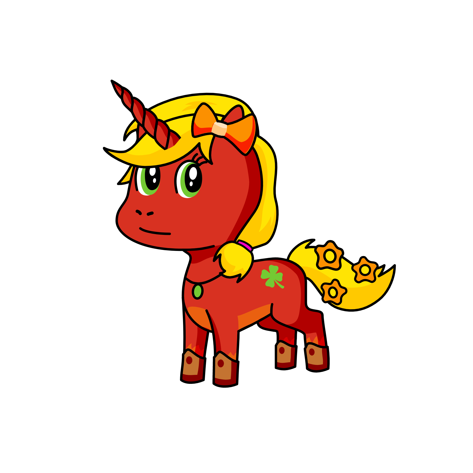 redclover, the unicorn
