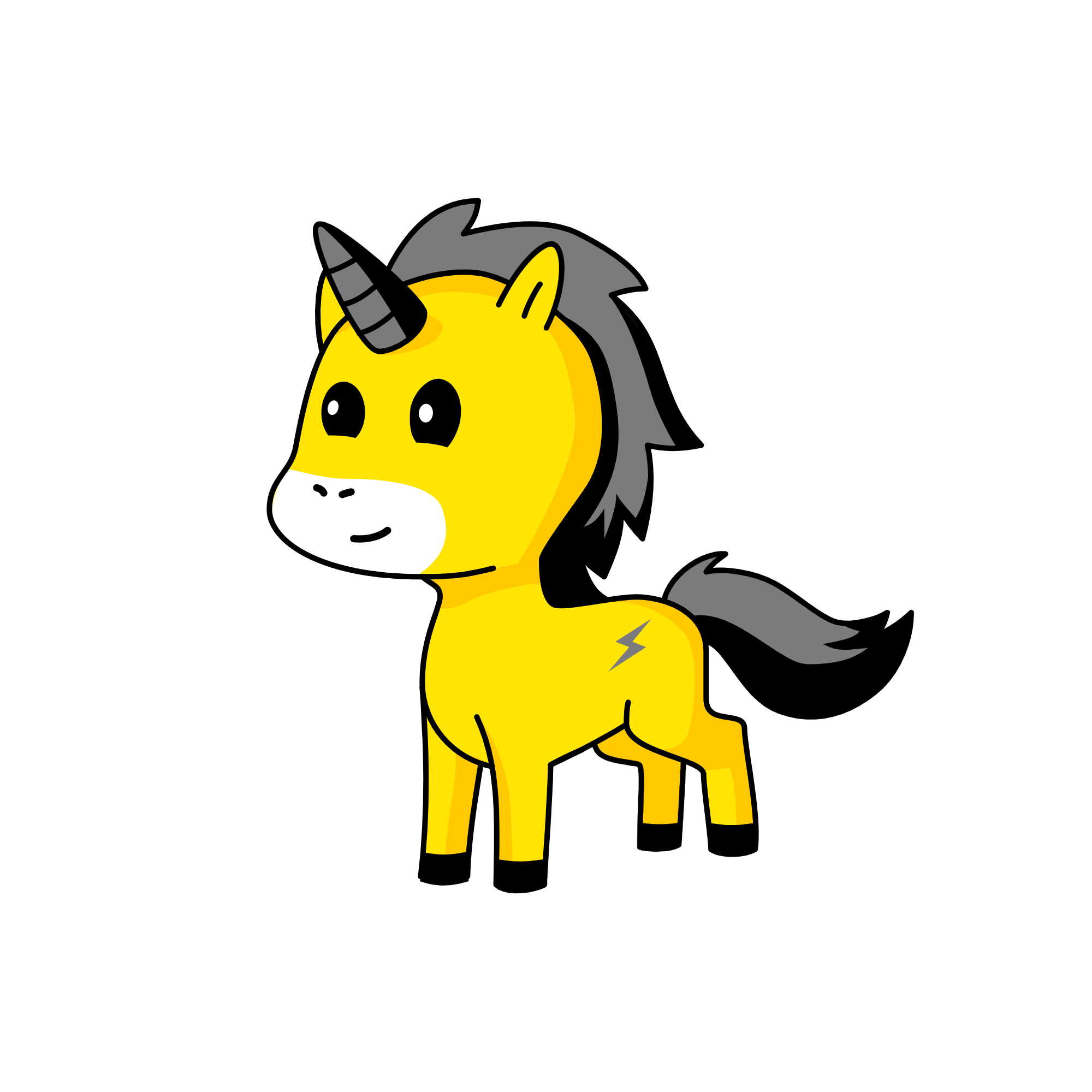 Pi, the unicorn