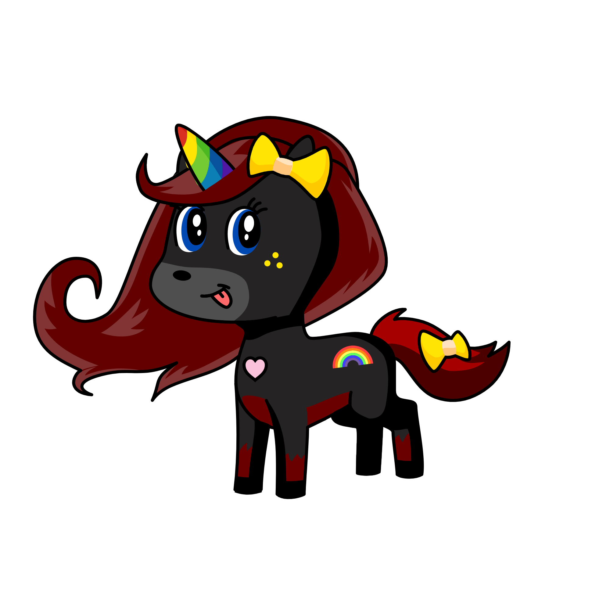 Luna, the unicorn