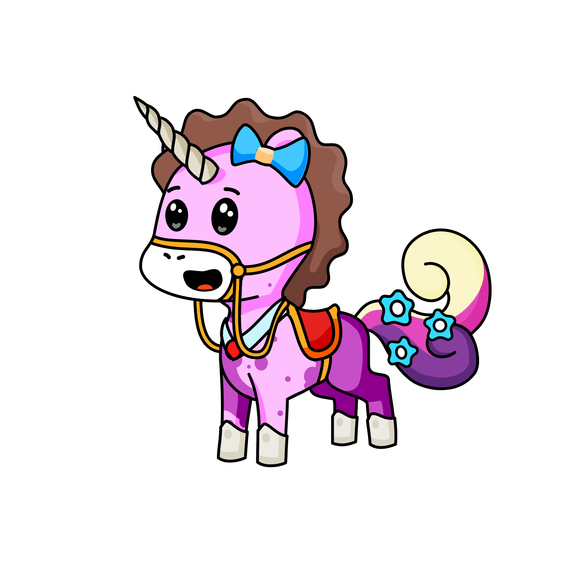 SNOWY, the unicorn