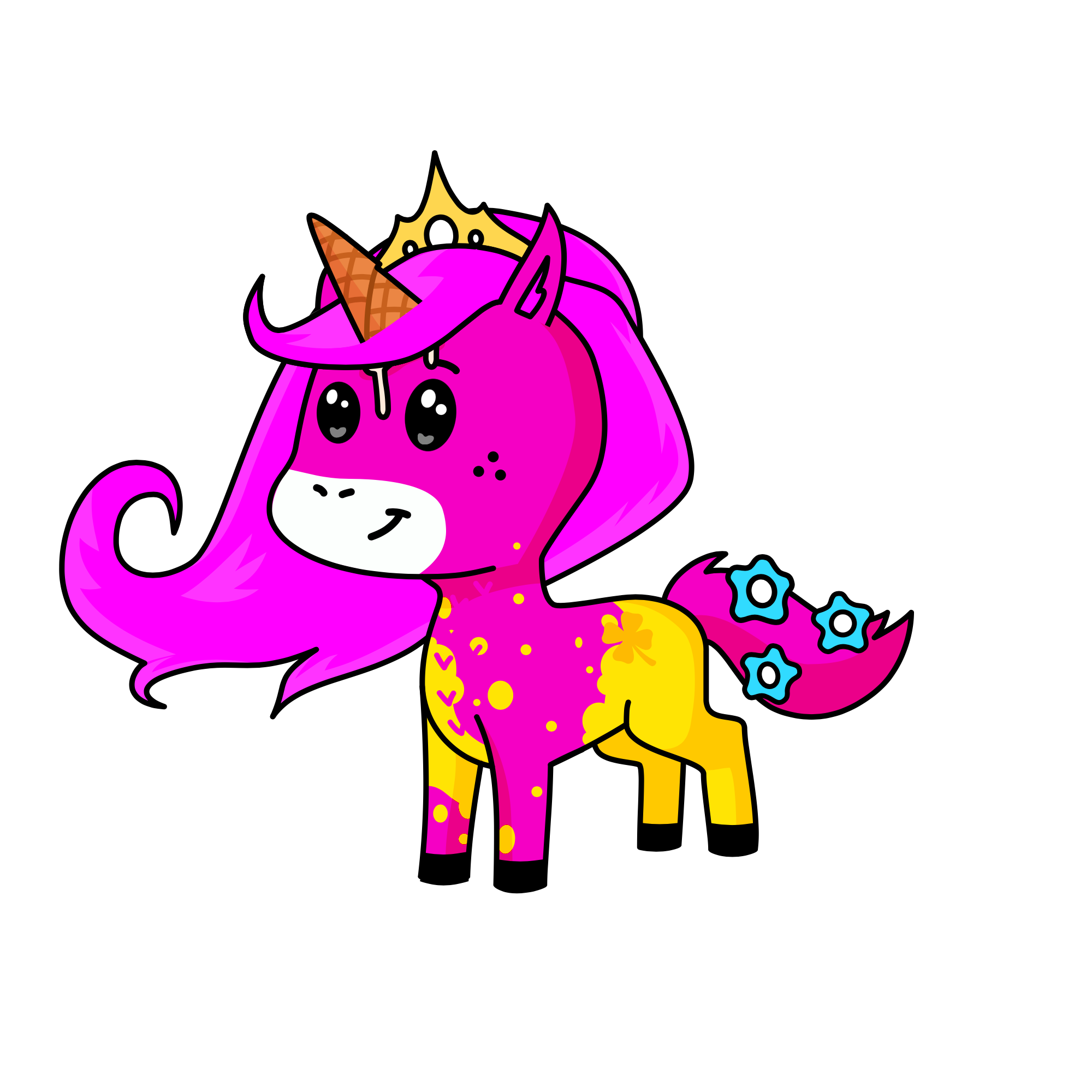 cone, the unicorn