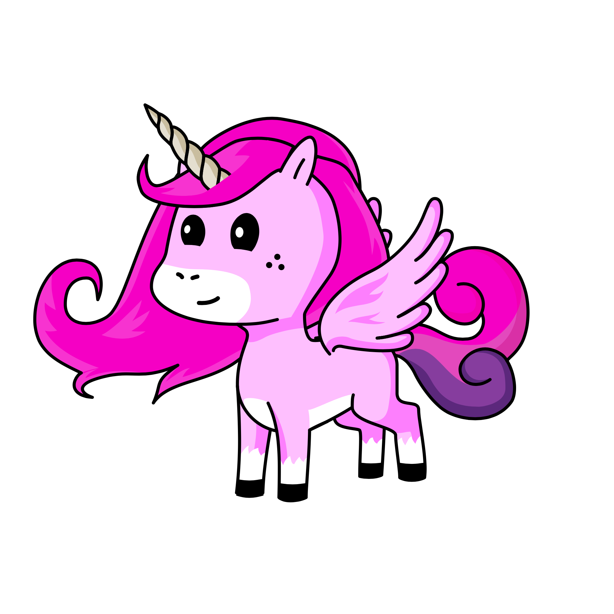 bubblegum, the unicorn