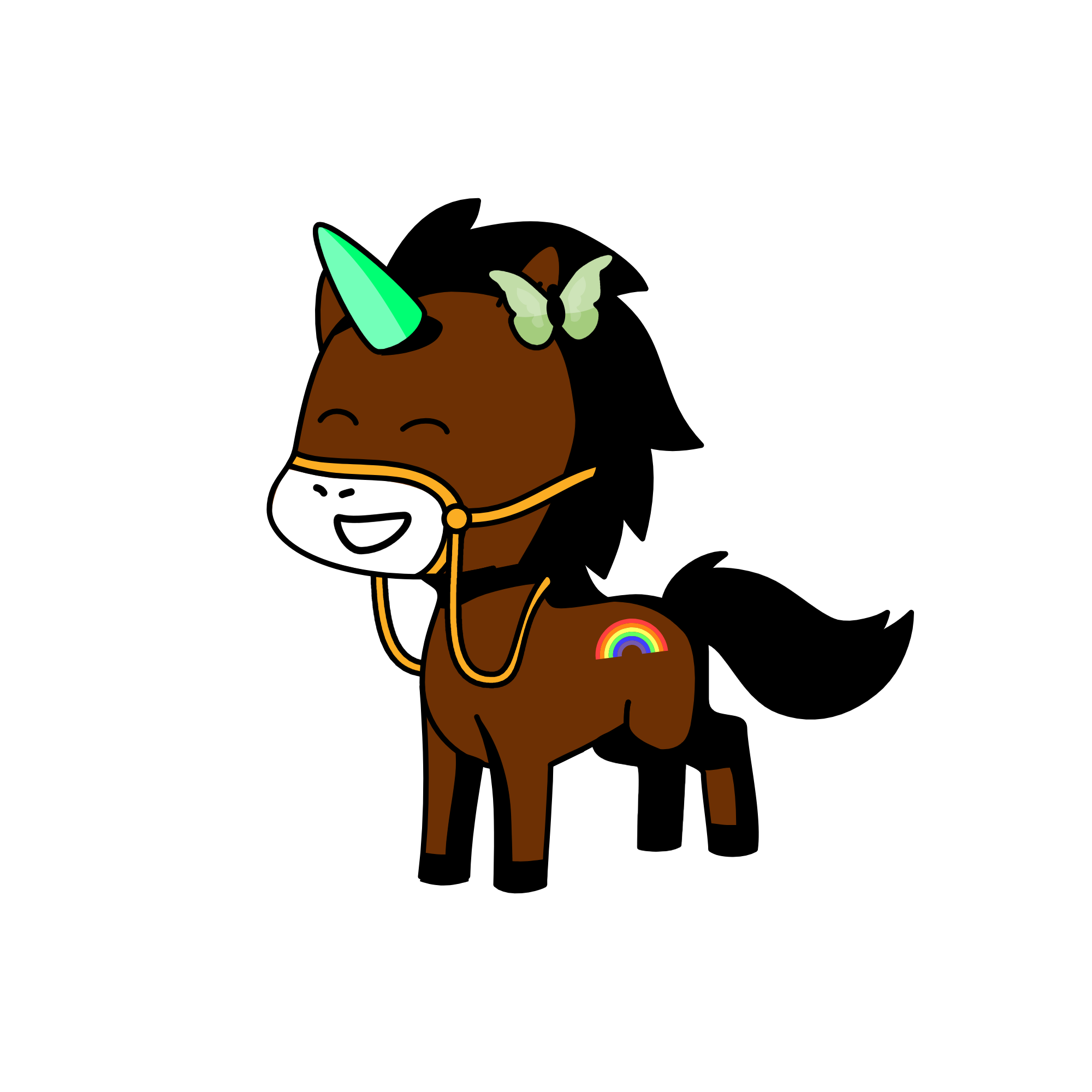 Sunshine, the unicorn
