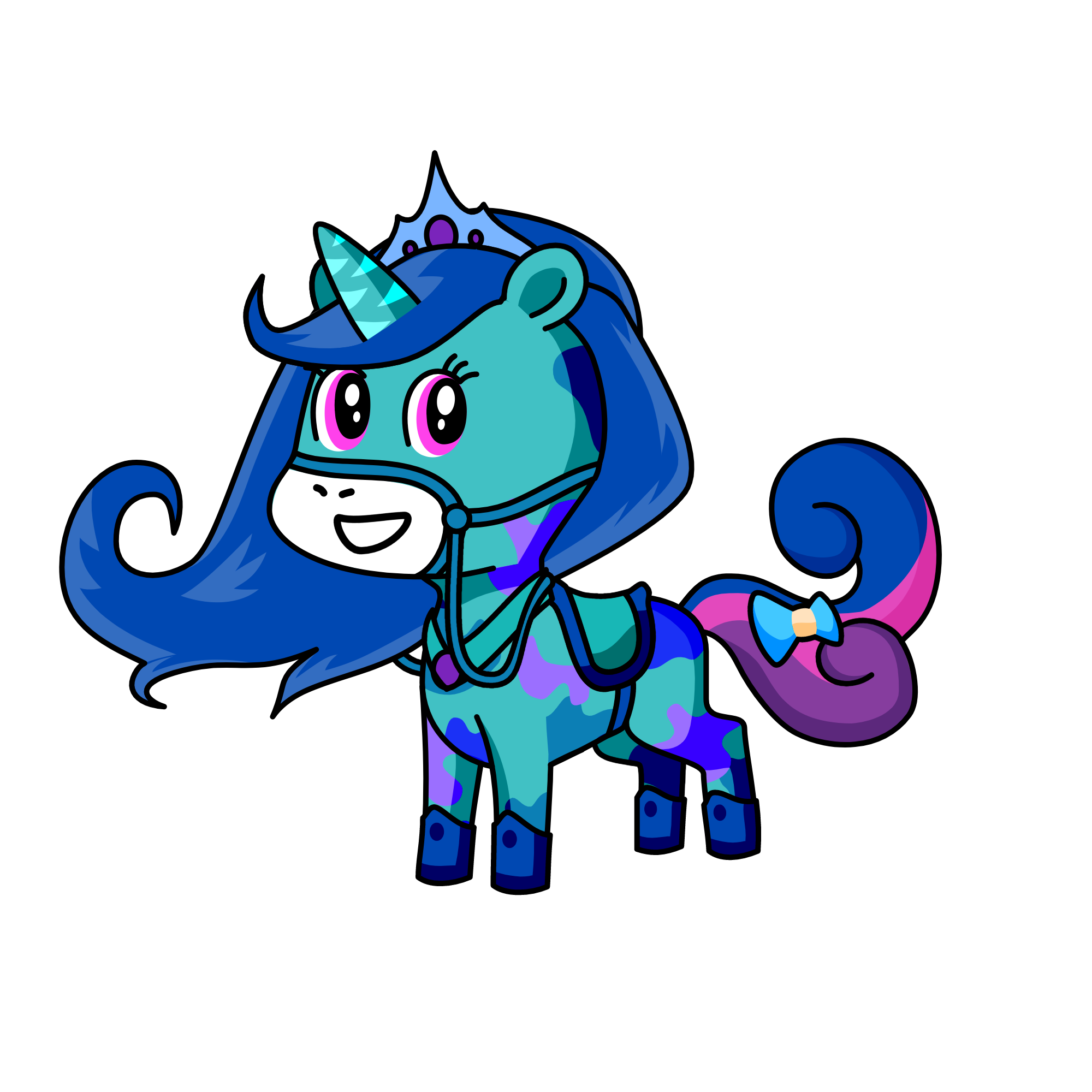 Icy, the unicorn