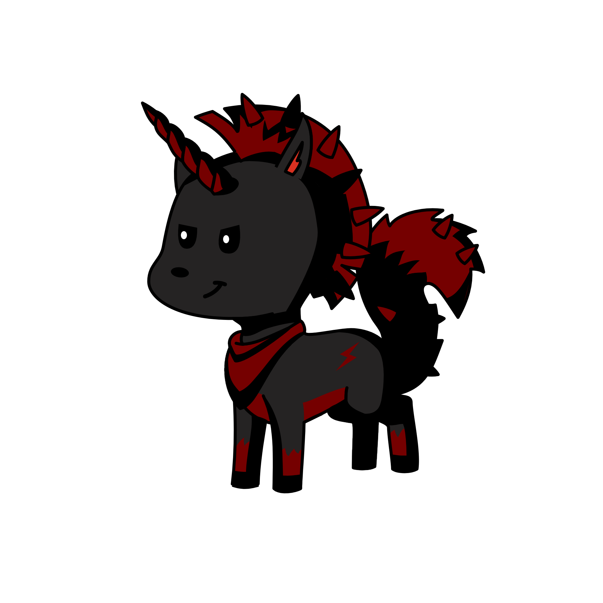 Prince of the Dawn, the unicorn
