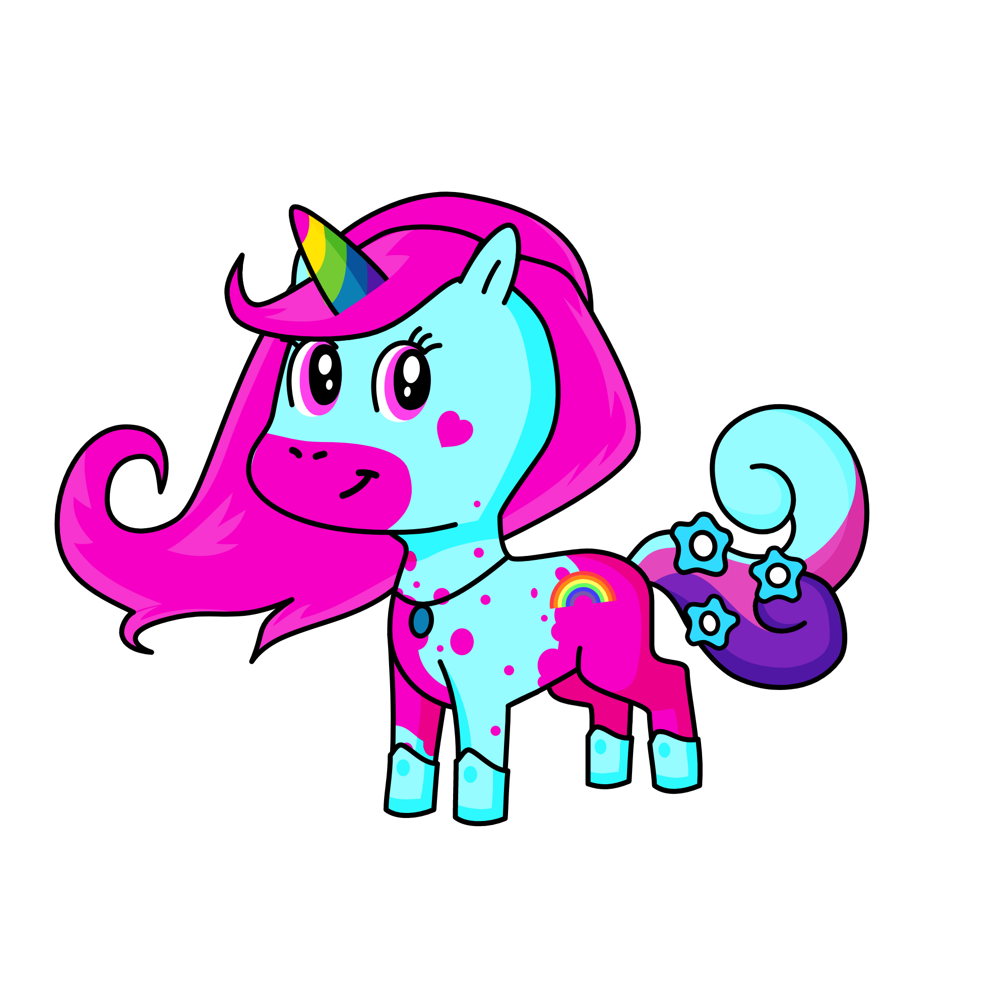 Alice, the unicorn