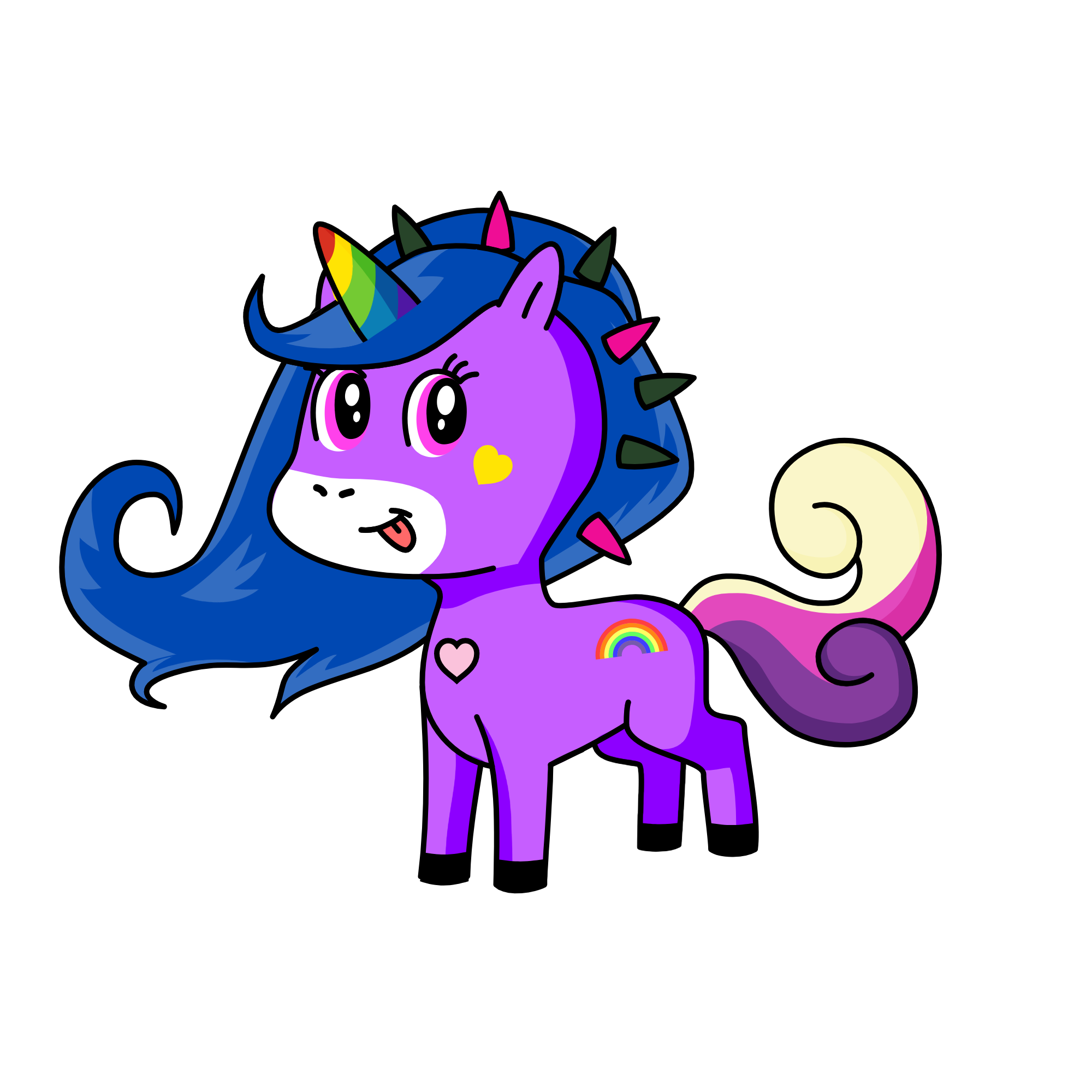 derin, the unicorn