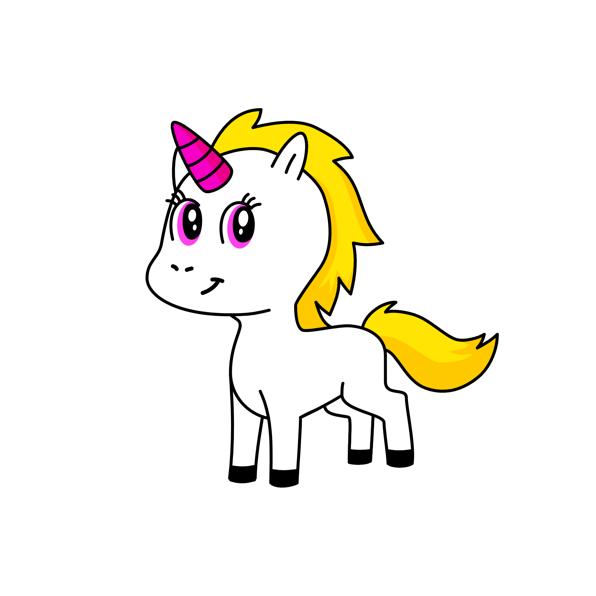 Booty girl, the unicorn